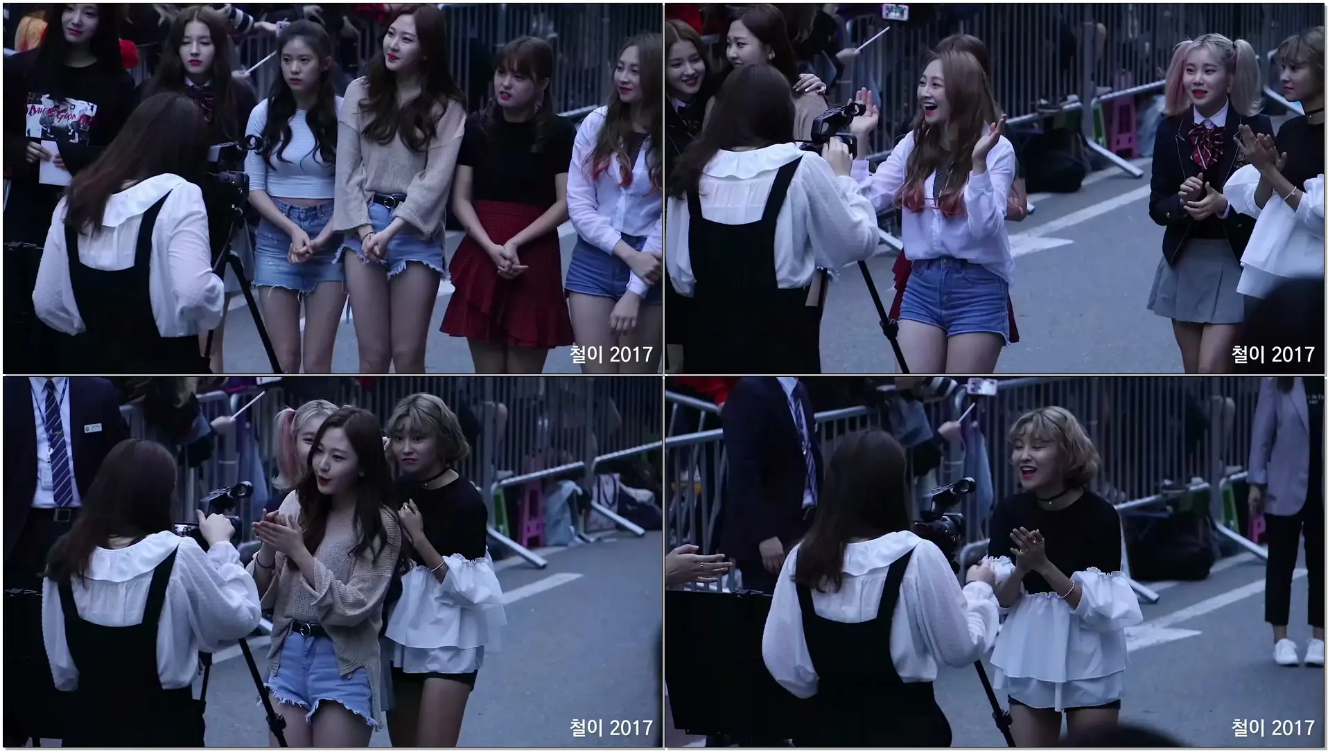 170609 모모랜드 (MOMOLAND) 전체 (출근길) BY 철이 - kbs 뮤직뱅크 신관공개홀(직캠/fancam)
