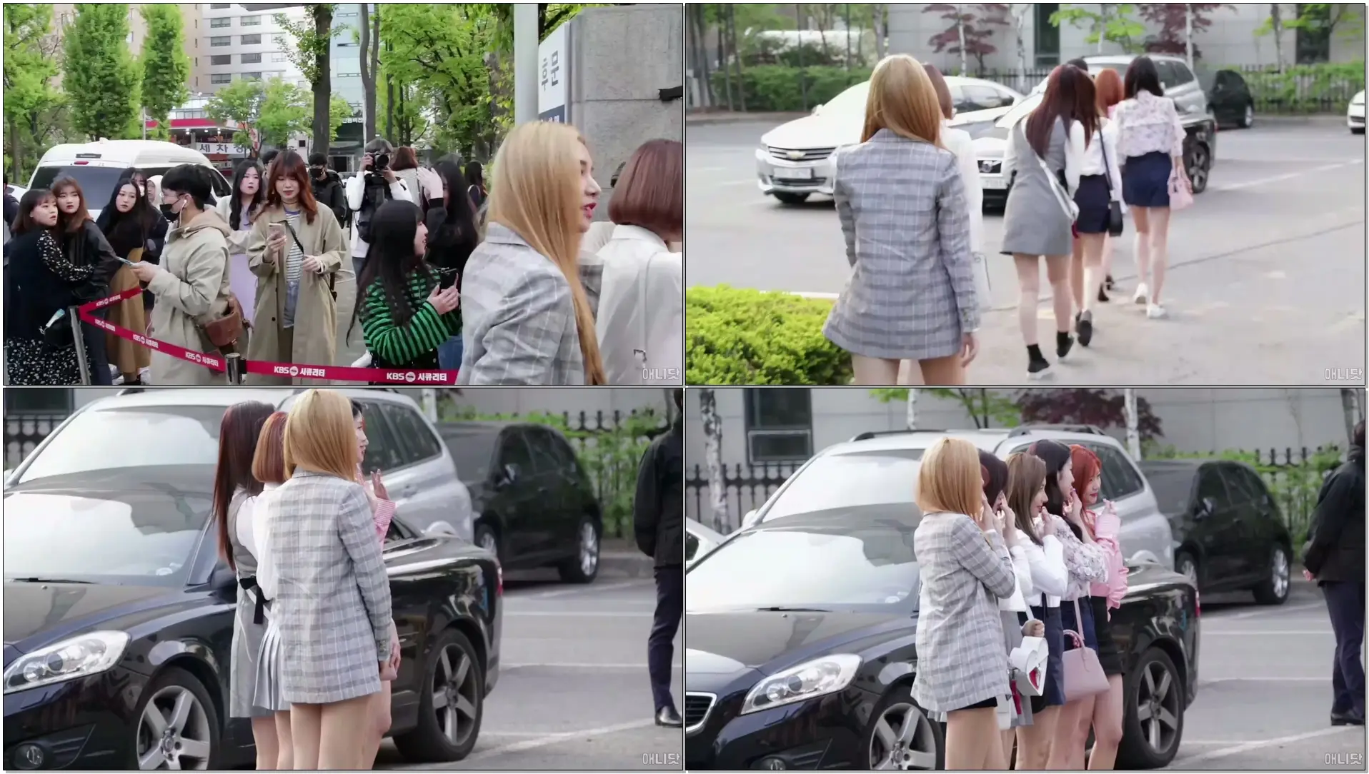 170428 라붐 (LABOUM) 직캠 (KBS 뮤직뱅크 출근길) By 애니닷