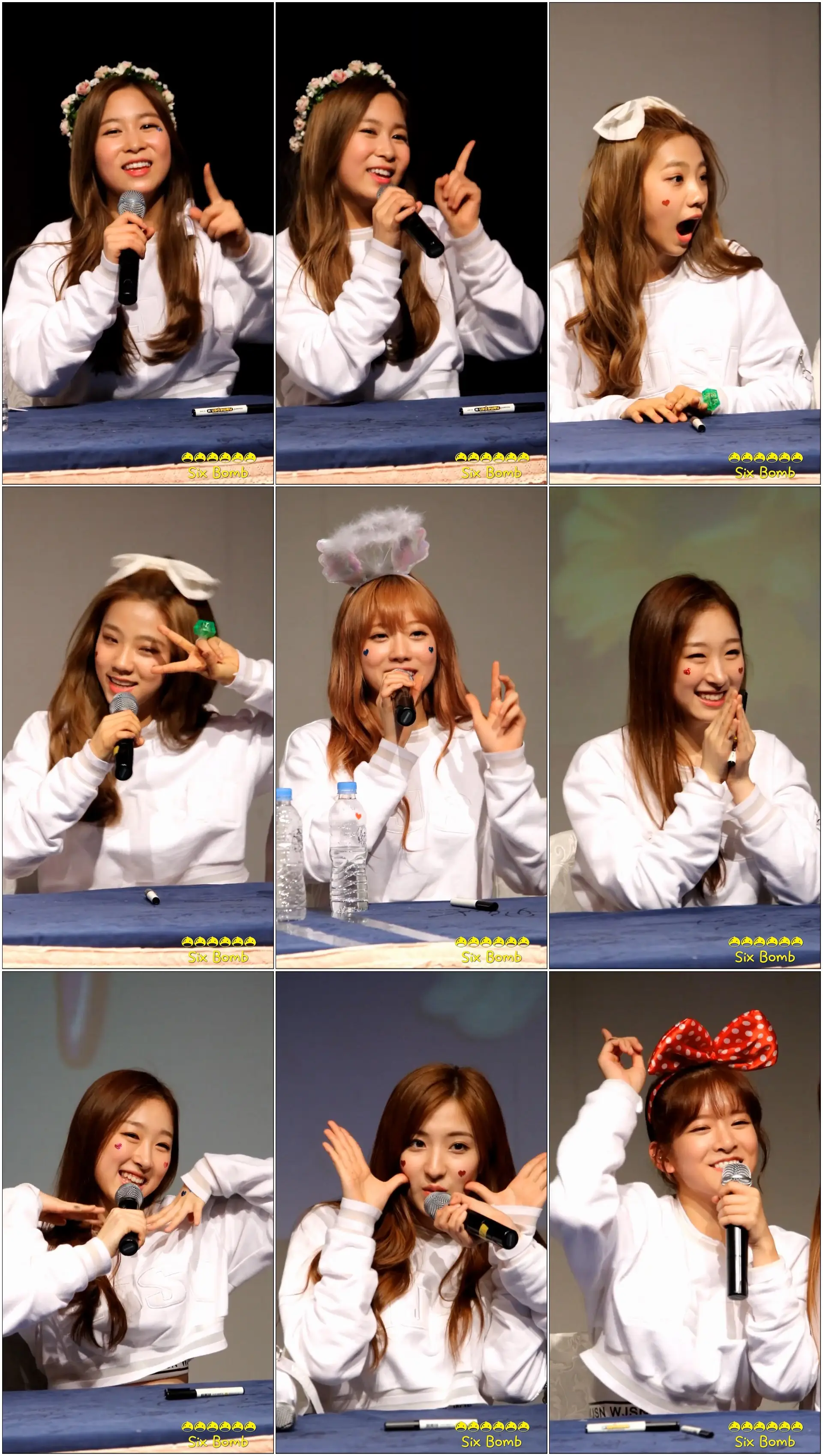 160305 우주소녀WJSN,Cosmic Girls 다영 여름 루다 수빈 은서 엑시 귀요미송 신촌 팬사인회 직캠Fancam By 식스밤