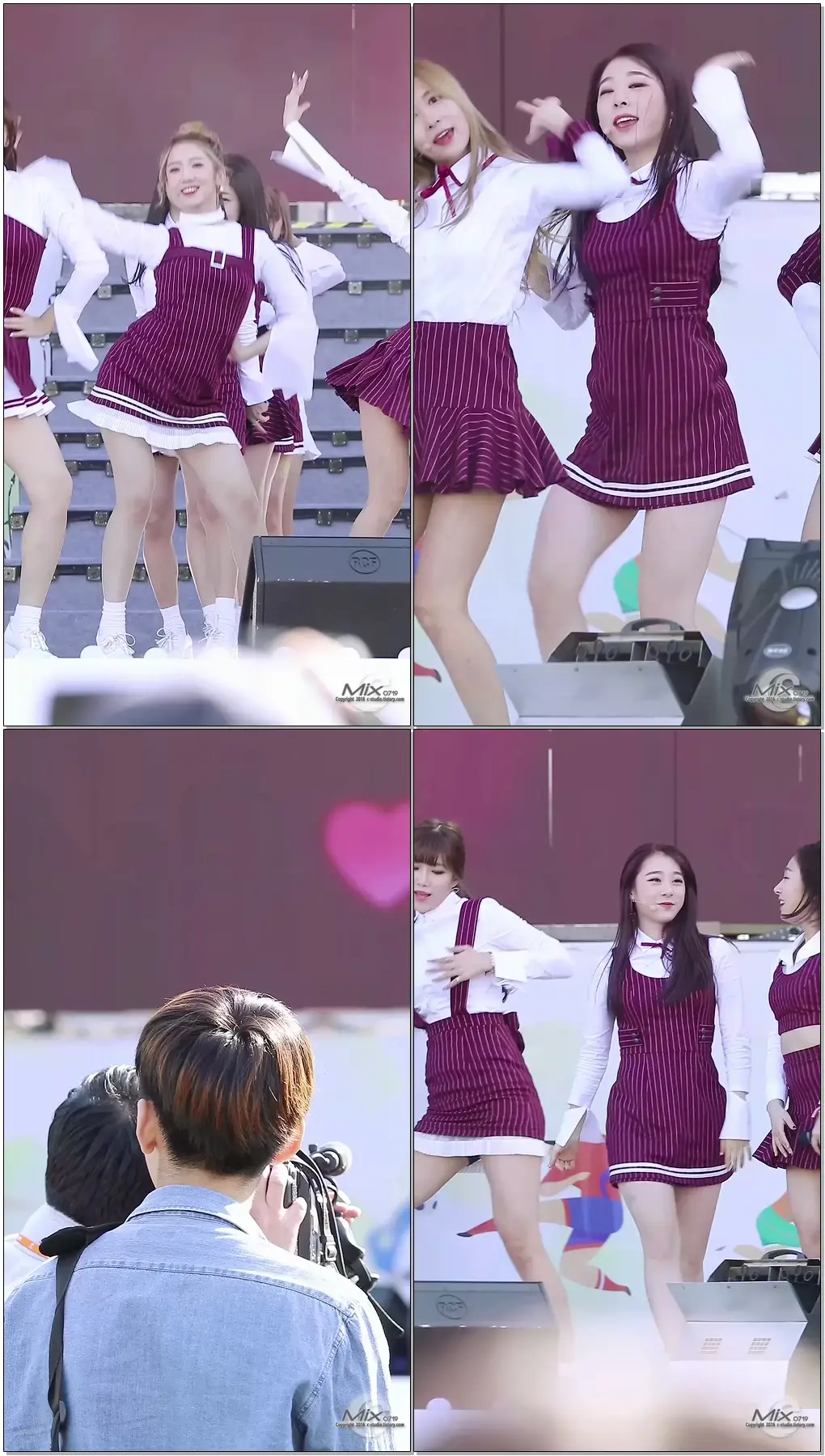 161009 우주소녀(WJSN) MOMOMO 유연정 직캠 By 믹스@아산 함께해U 페스티벌