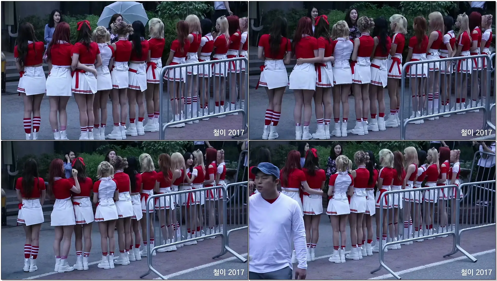 170609 우주소녀 (WJSN) 전체 (인터뷰) BY 철이 - kbs 뮤직뱅크 신관공개홀(직캠/fancam)