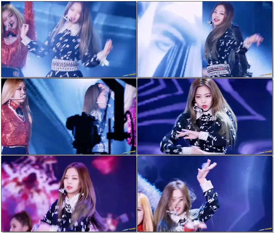 170113 골든디스크 - 제니 '불장난' 직캠 by DaftTaengk