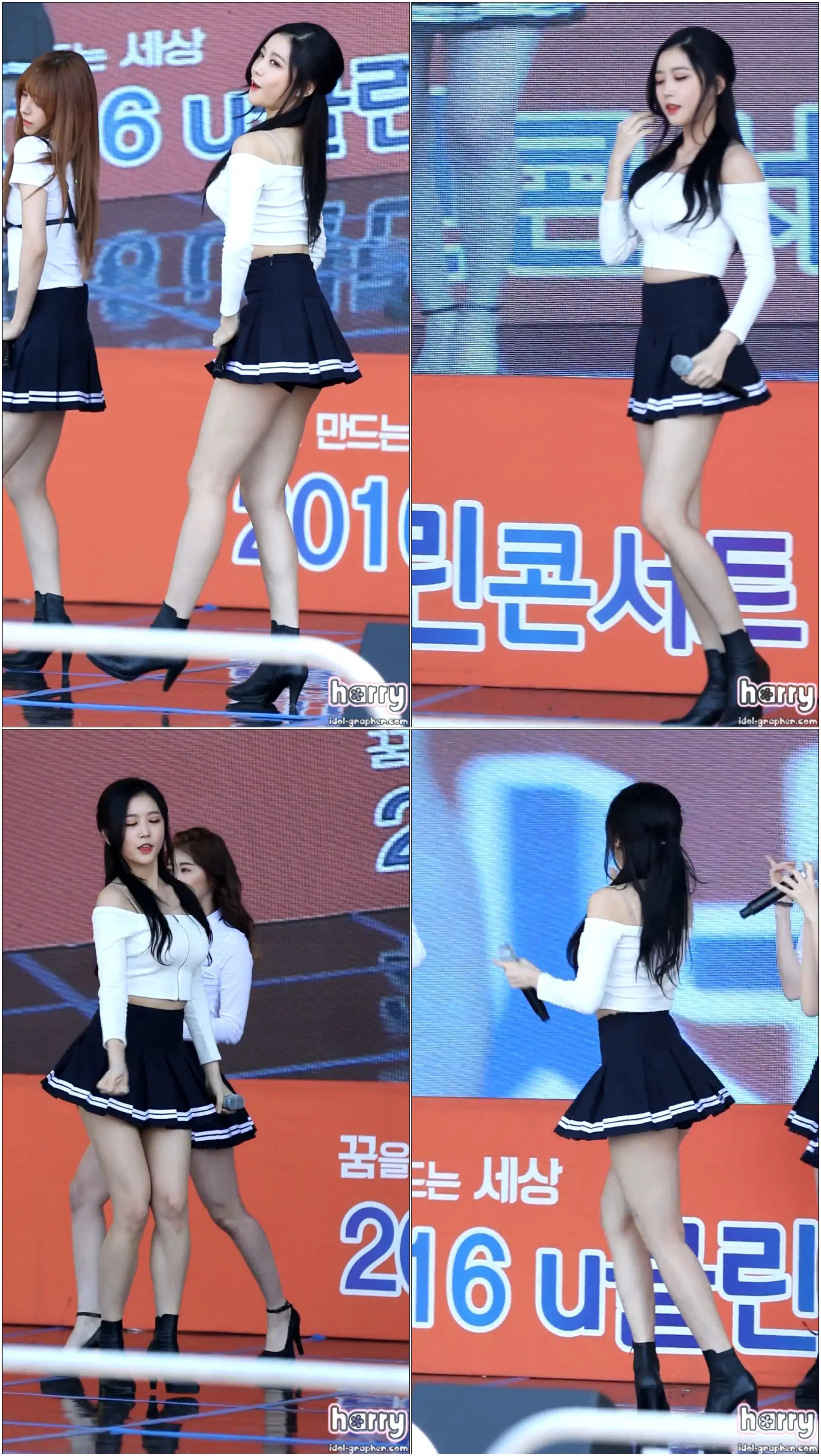 [160528]헬로비너스(HelloVenus) 유영 직캠(fancam) - 난 예술이야,u클린콘서트@상암