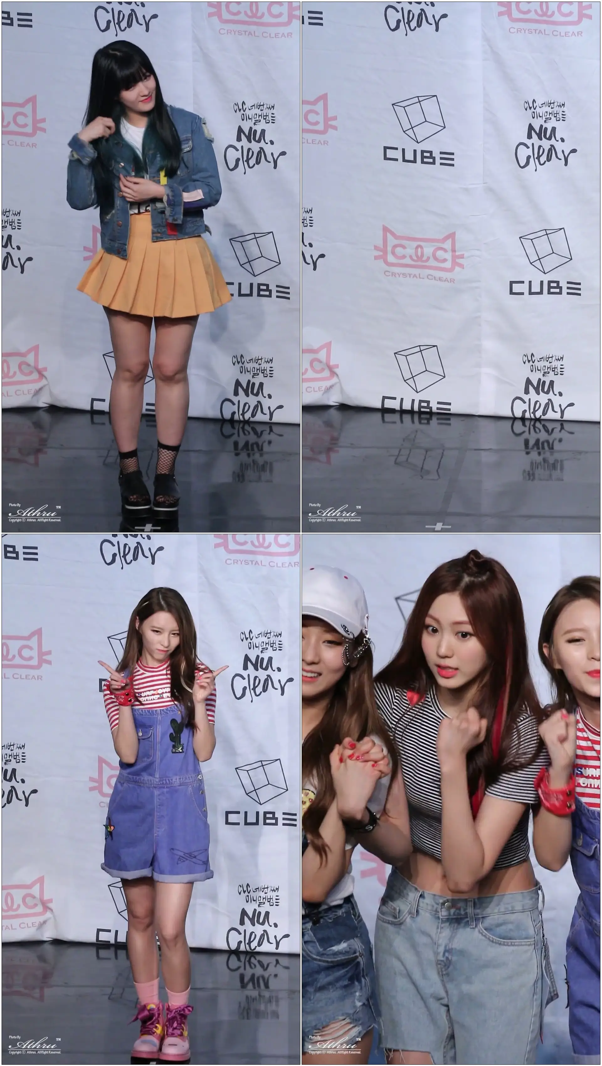 [직캠/FanCam] 160530 -CLC(씨엘씨) NU.CLEAR 쇼케이스 +포토타임 #오승희 #장승연 #최유진 #엘키 #장예은 #SORN #권은빈 by Athrun