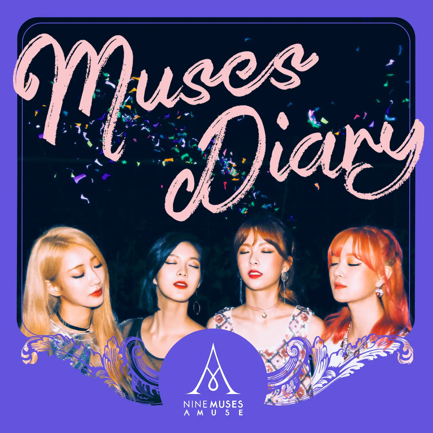 [160807 인기가요] 나인뮤지스A - 입술에 입술 (9MUSES A - Lip 2 Lip)