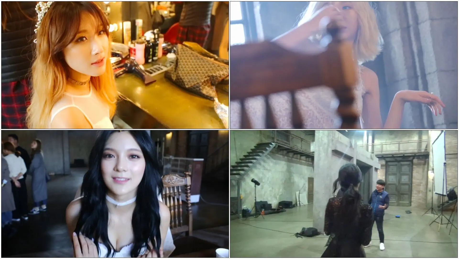 나인뮤지스[9MUSES] - 잠은안오고 배는고프고 자켓 메이킹