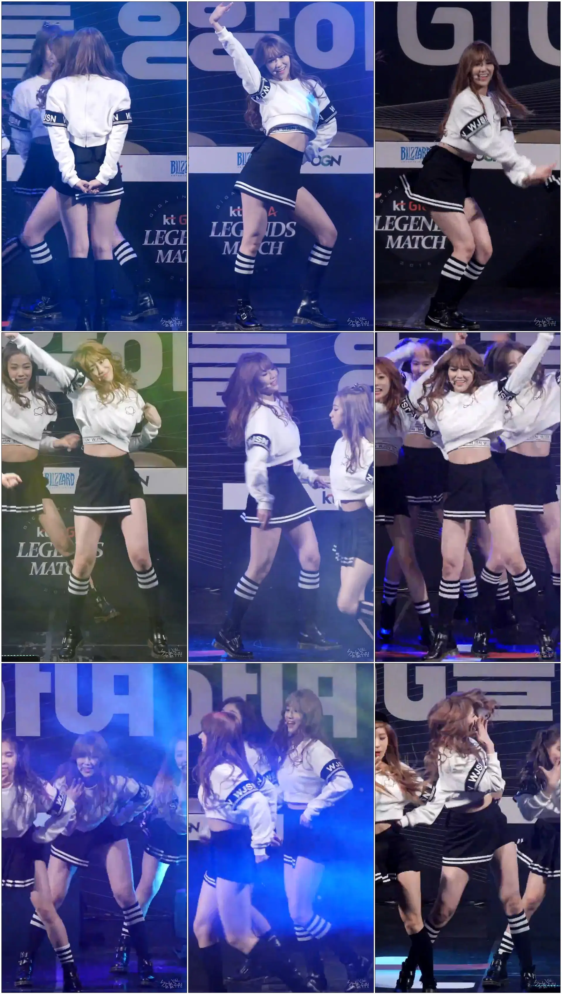 160220 kt GiGA 레전드매치 우주소녀(WJSN, Cosmic Girls) - 모모모(MO MO MO) (다원) 직캠 by 수원촌놈