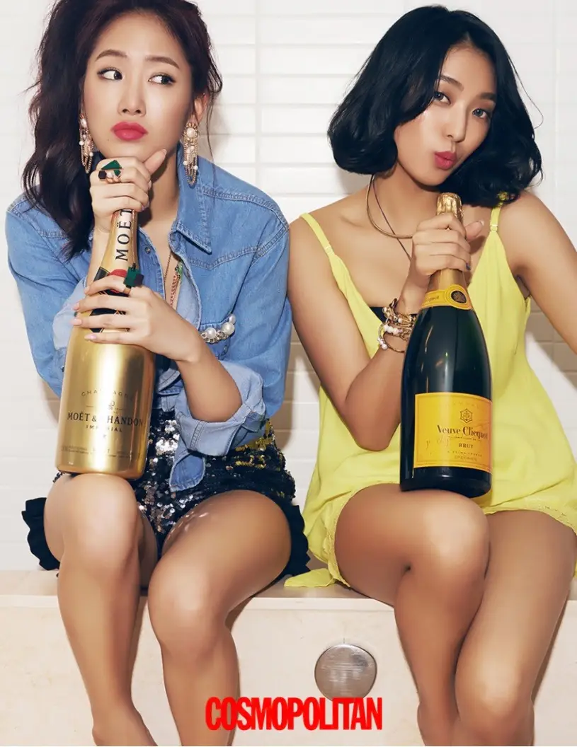 코스모폴리탄 씨스타(SISTAR) 화보