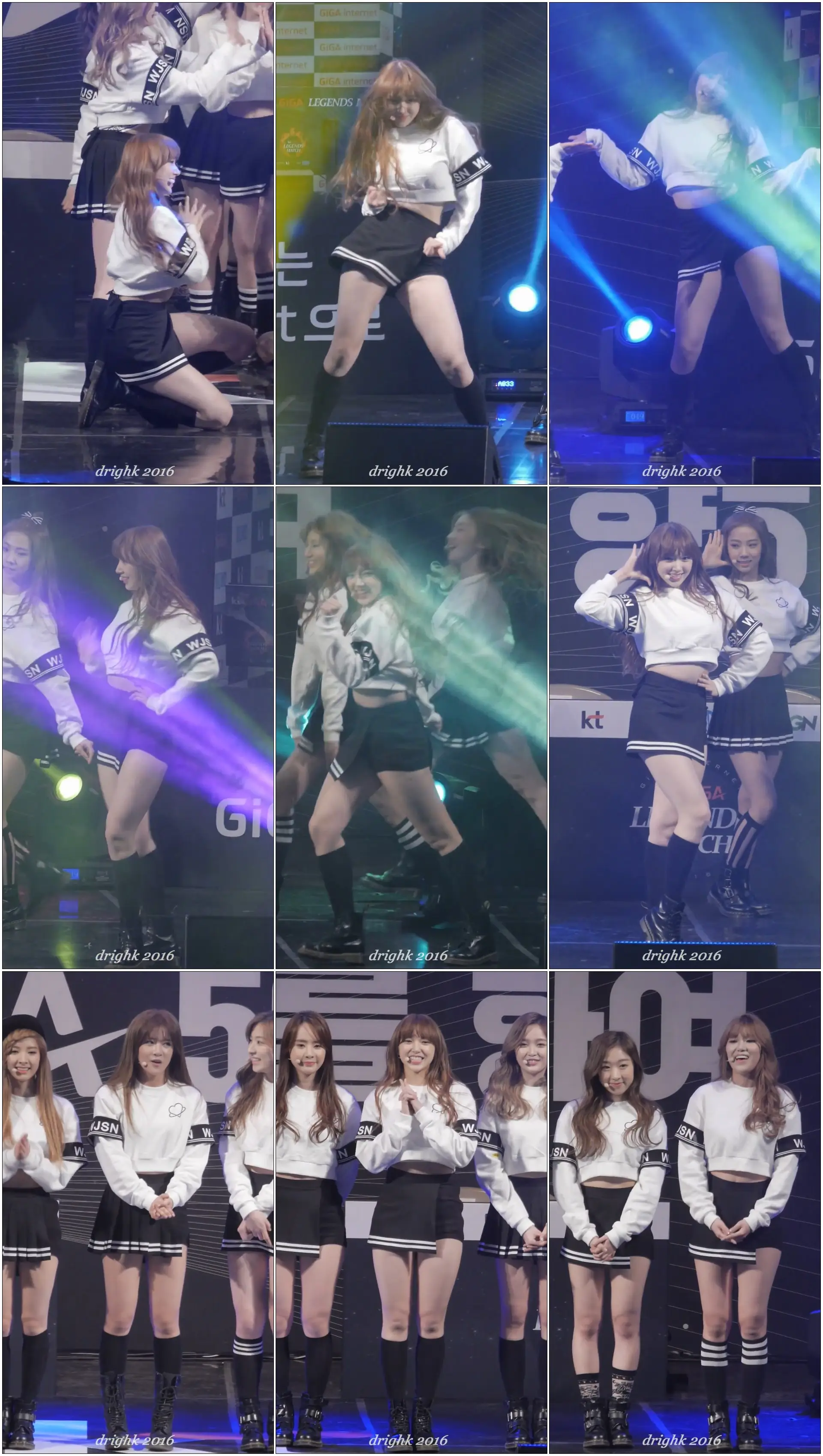 160220 우주소녀 (WJSN,Cosmic Girls) (성소) - Mo Mo Mo + Talk [KT기가레전드매치 장충체육관] by drighk 직캠fancam