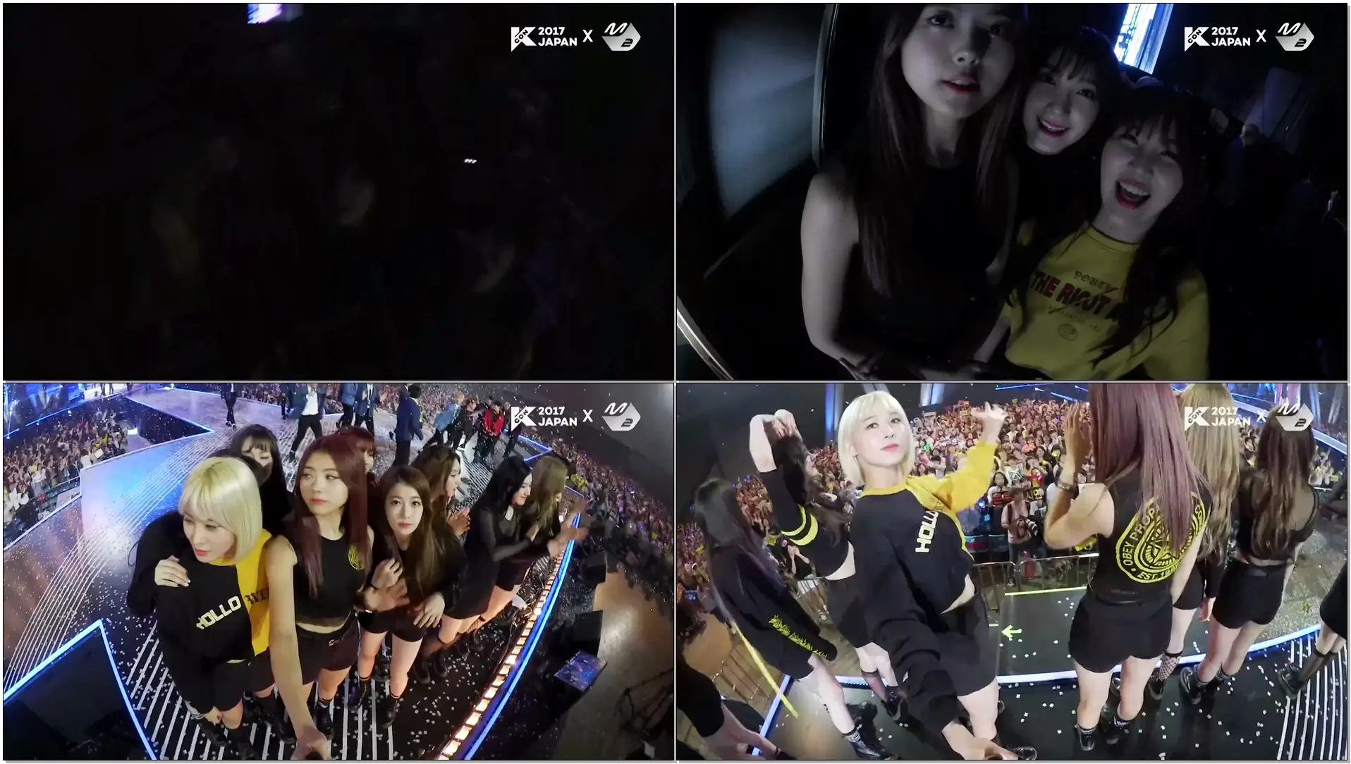 [KCON 2017 JAPAN x M2] Ending Finale Self Camera_Pristin