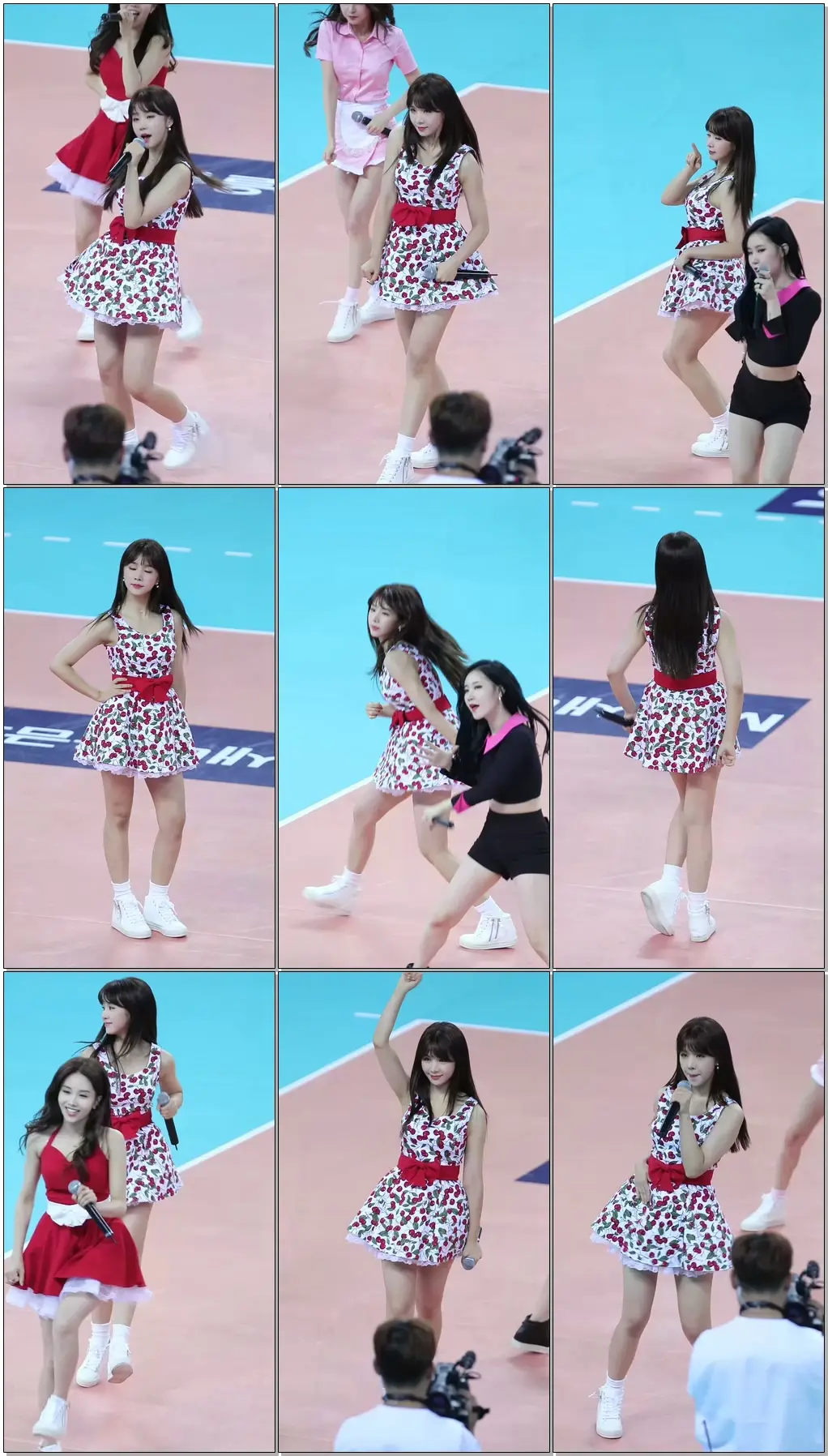 160715 한중일배구대회 피에스타(FIESTAR) - VISTA 차오루 직캠