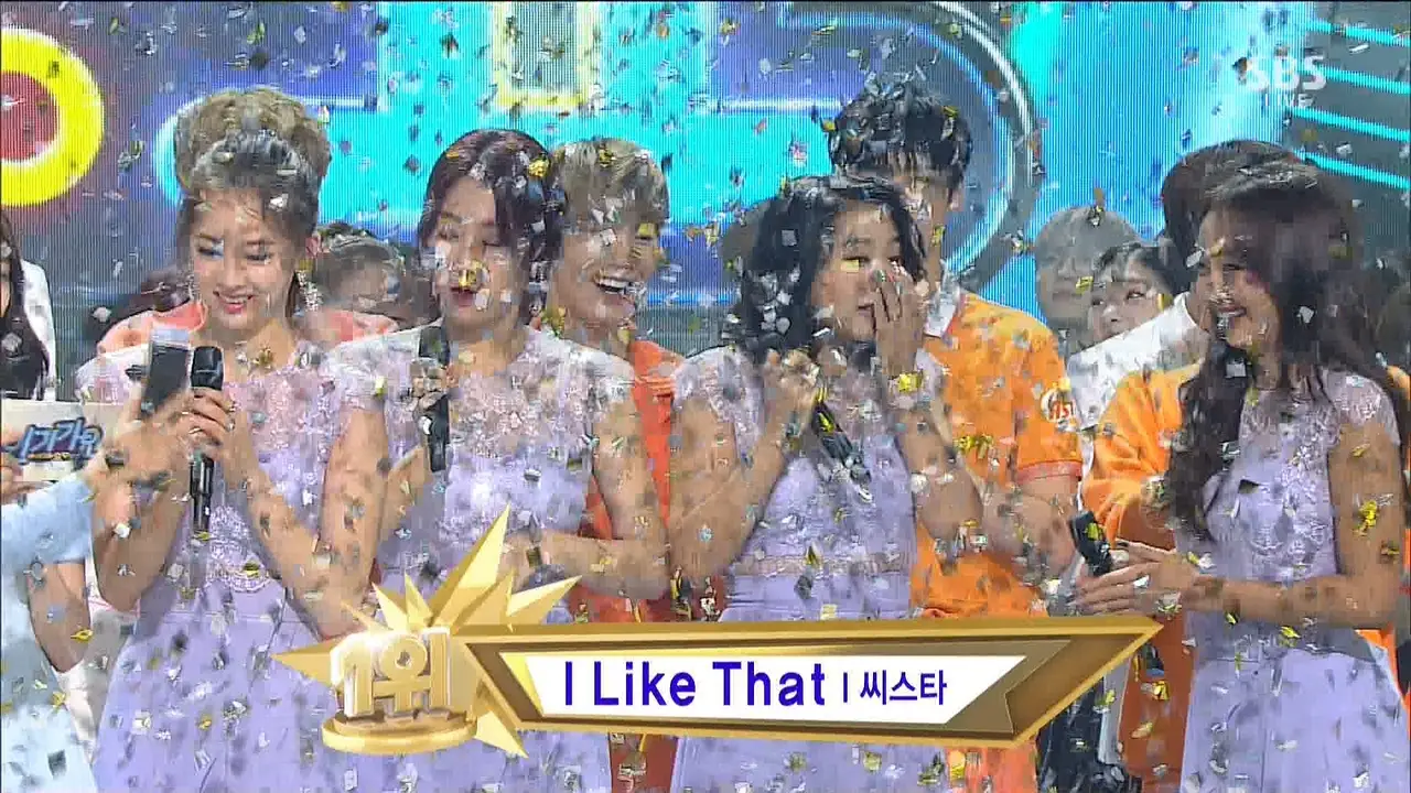 160703  인기가요 1위