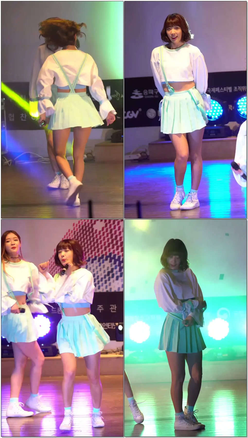 161022 다이아(DIA) - Mr.Poter...유니스 팬캠 (fancam) @여의도 물빛무대