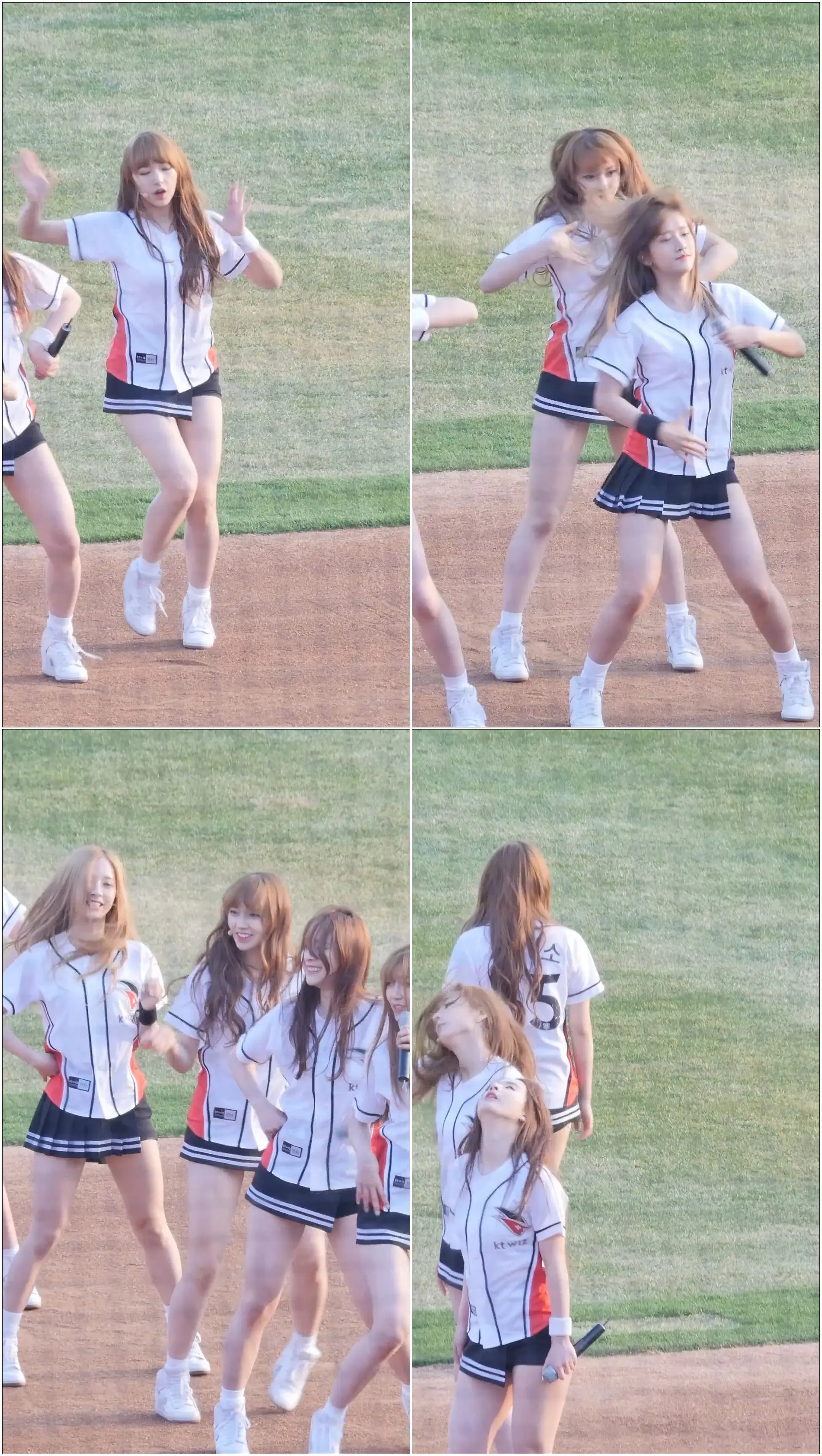 160405 우주소녀(WJSN Cosmic Girls) 성소(Cheng Xiao) @KT WIZ 홈 개막전 #직캠(Fancam) By 쵸리