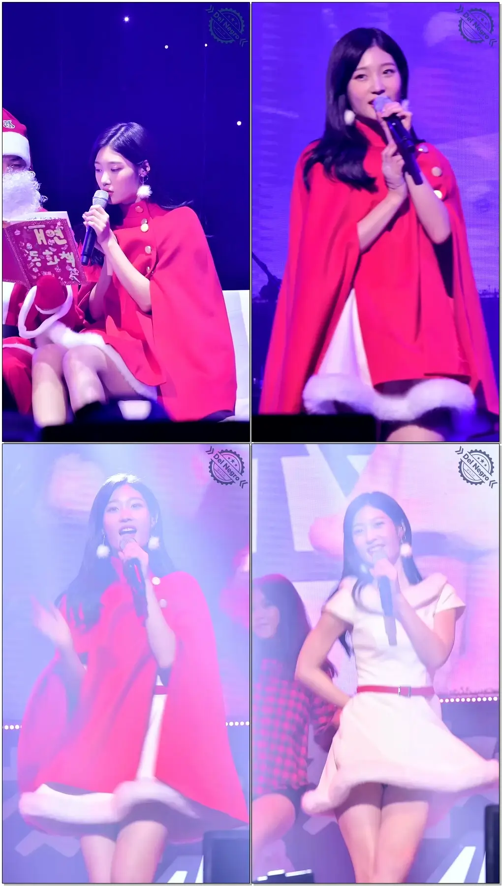 161225 다이아 첫번째 콘서트 첫번째 기적 3회차 정채연 캐롤 메들리 직캠 By 델네그로