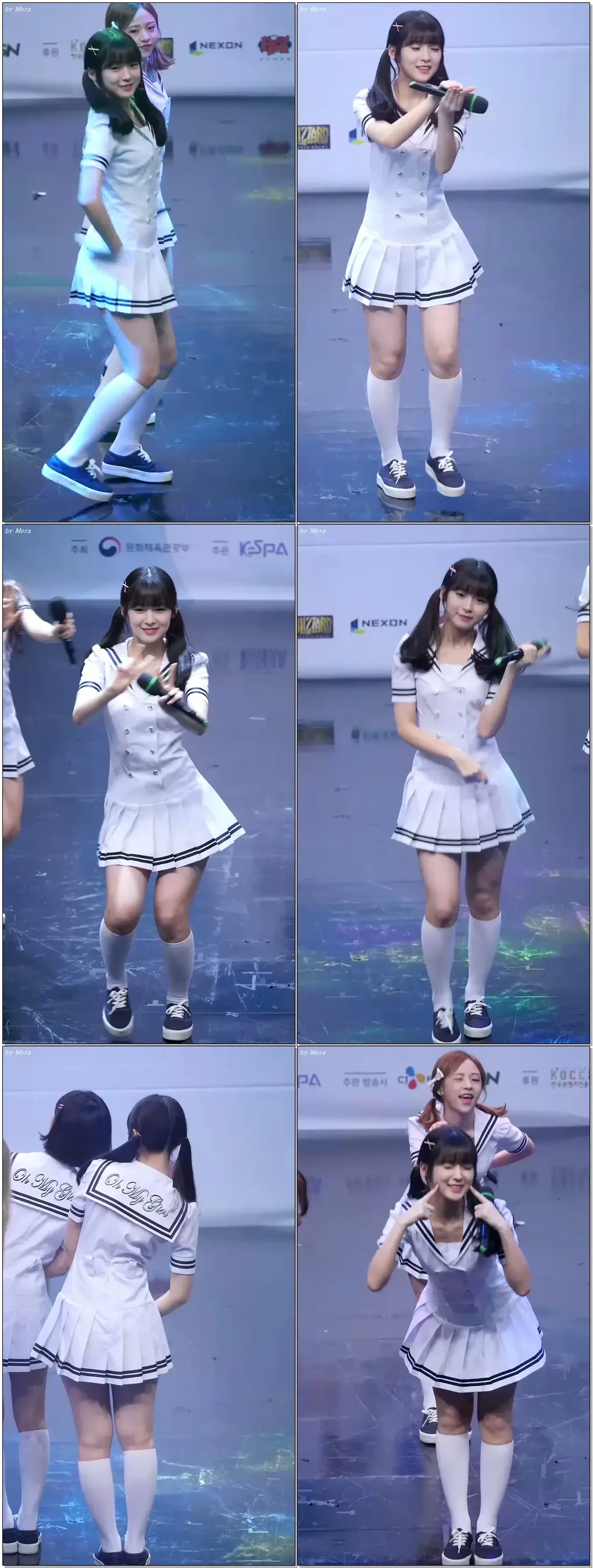 160813 오마이걸 (OH MY GIRL) Listen to my word (내 얘길 들어봐) [아린] Arin 직캠 Fancam (온게임넷 e스포츠대회개회식) by Mera