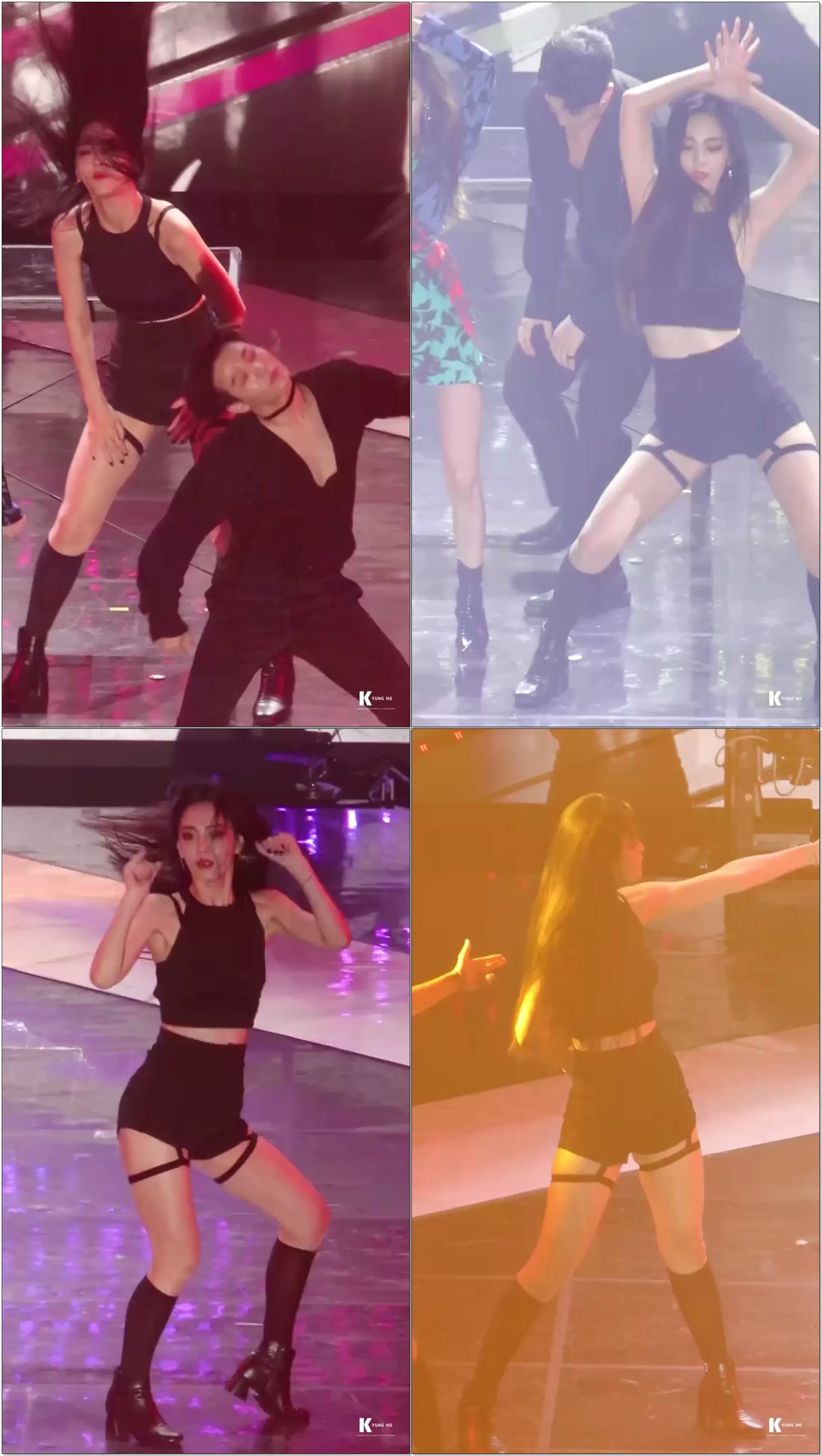 170909 2017 인천한류콘서트 선미 가시나 백댄서 유리 직캠 / fancam