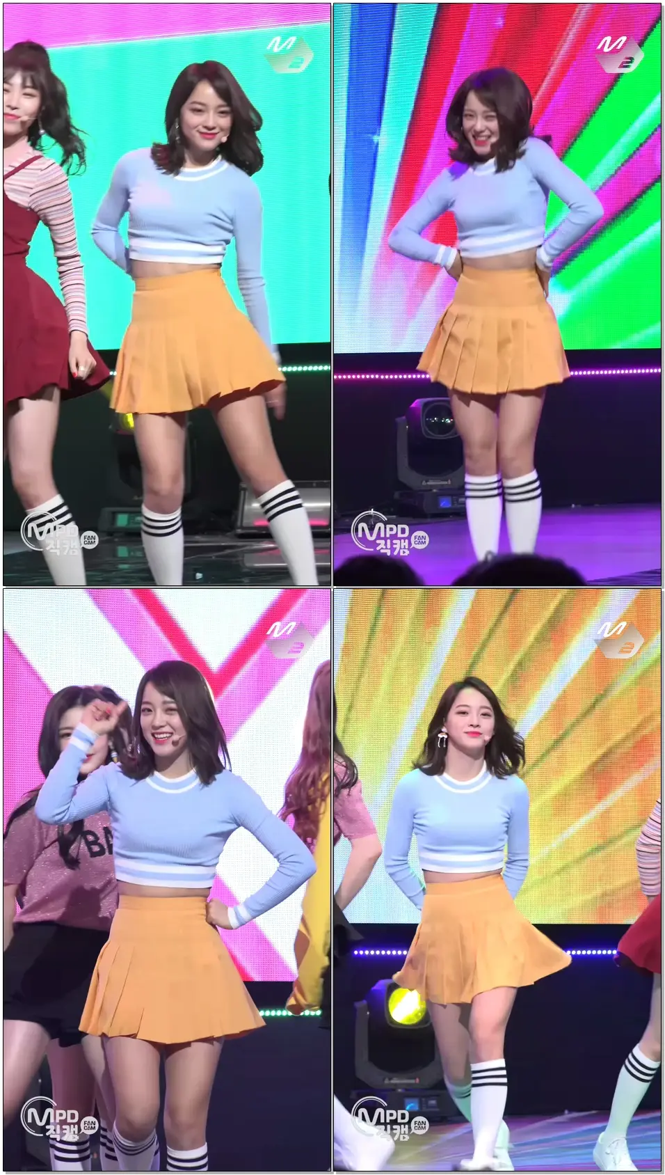 [MPD직캠] 구구단 세정 직캠 Rainbow gugudan SEJEONG Fancam @엠카운트다운_170302