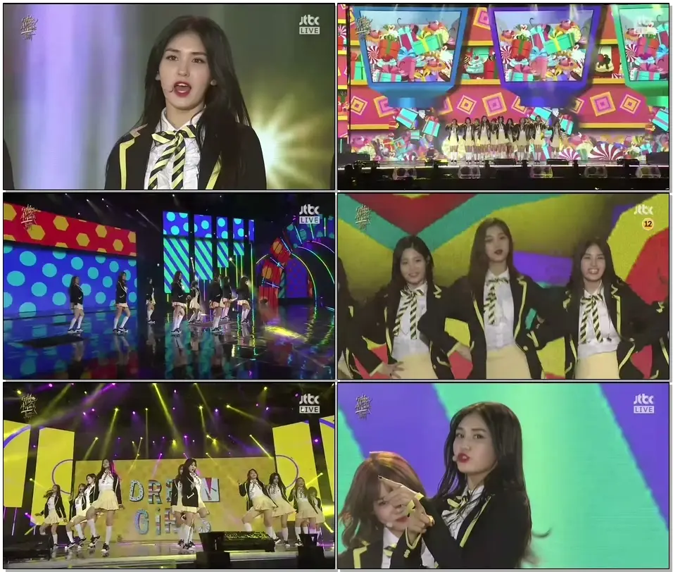 170114 I.O.I(아이오아이) – Very Very Very(너무너무너무) + Dream Girls(드림걸스)@Golden Disc Awards