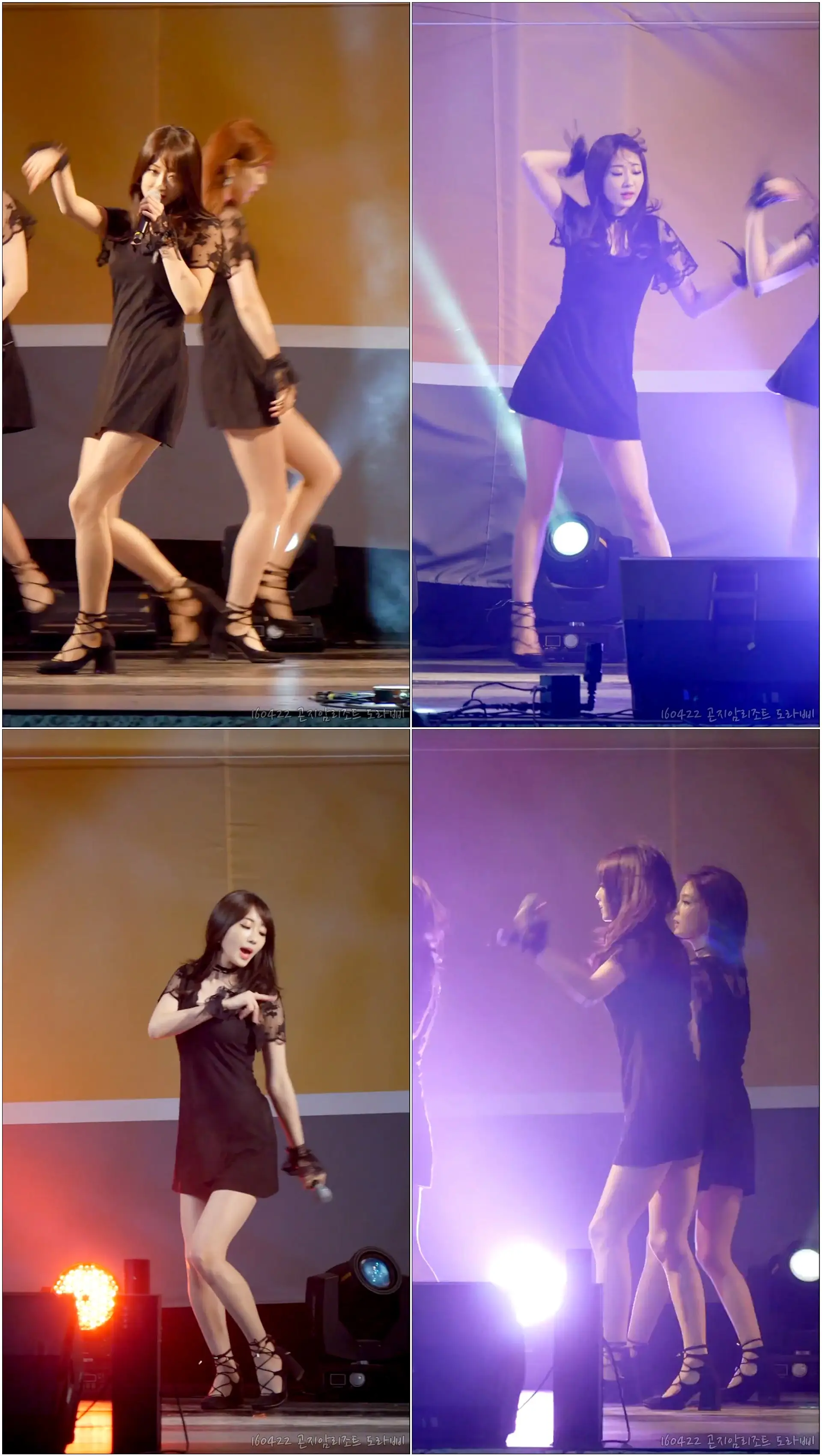 160422 나인뮤지스(9MUSES) 경리 직캠 @KB손해보험 전국지점장 전진대회, 곤지암리조트