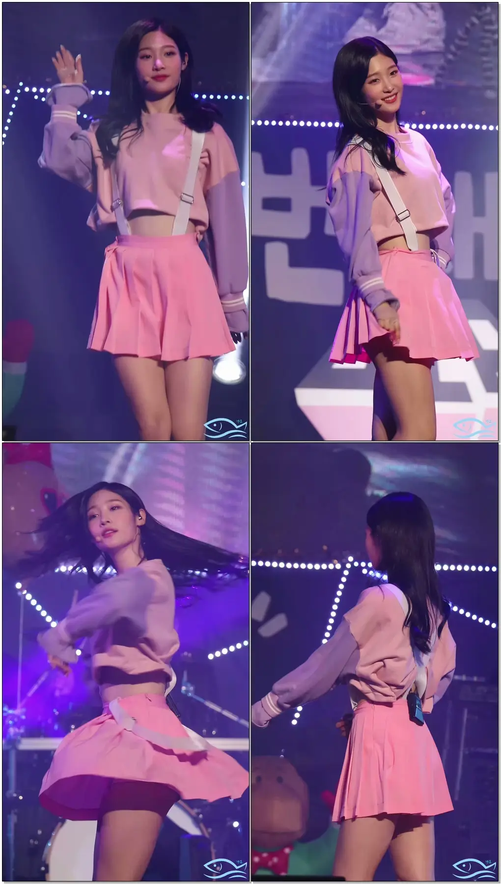 161225 다이아(Dia) 의 1st CONCERT 첫번째 기적 콘서트 3차 mr.potter 채연 직캠 by.경호