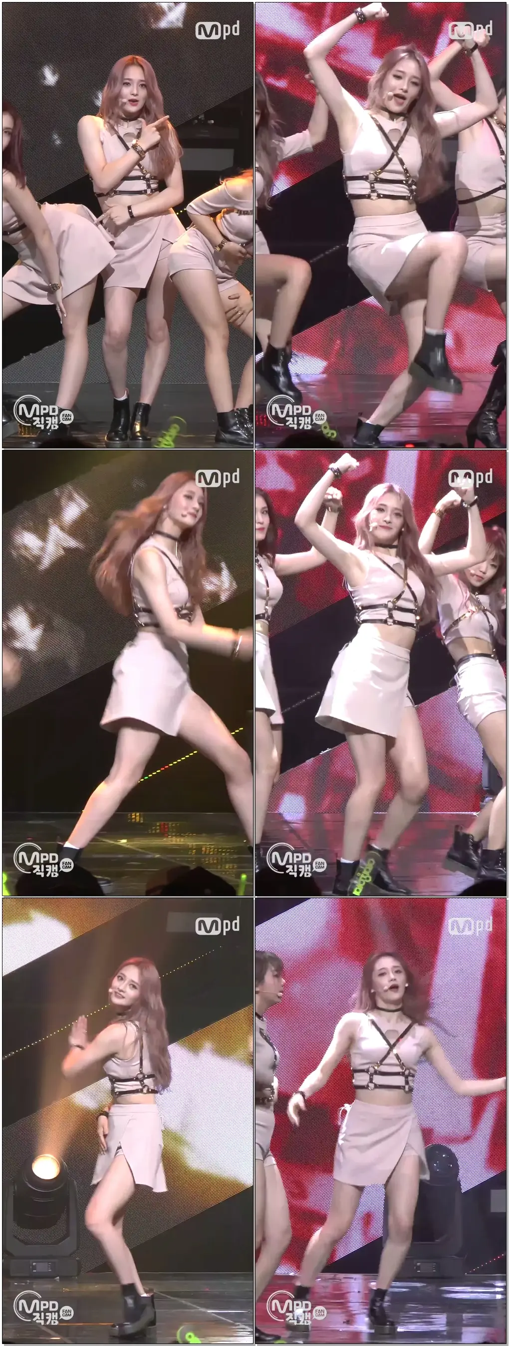 [MPD직캠] 아이오아이 주결경 직캠 Whatta Man I.O.I Zhou Jieqiong Fancam @엠카운트다운_160818