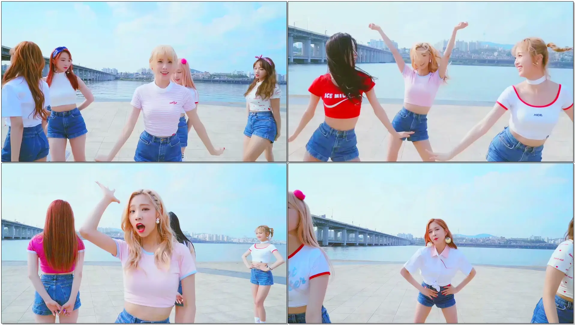 [V LIVE] [Dance Practice] 우주소녀(WJSN) - HAPPY (RIV​ER EYE CONTACT ver.)
