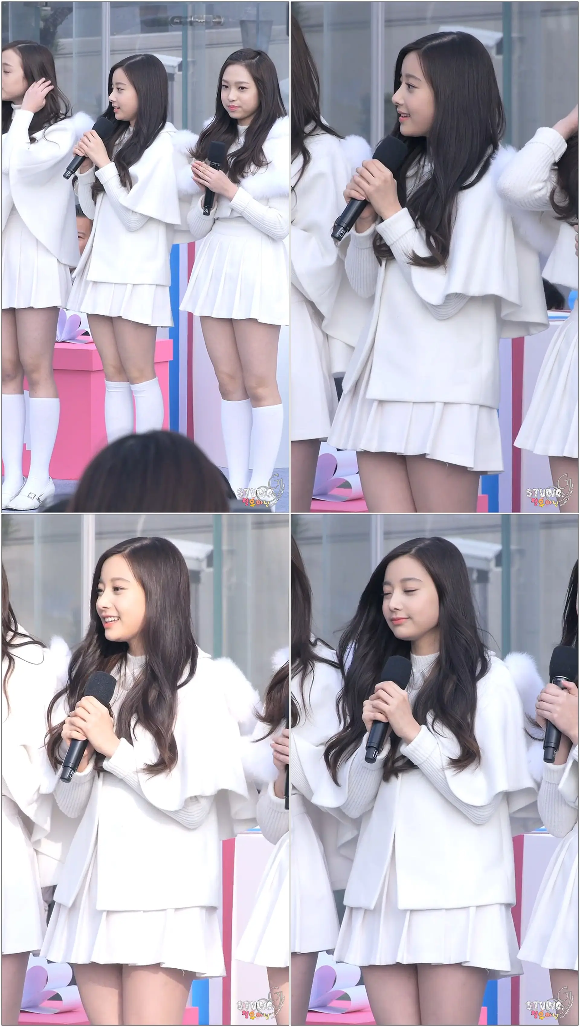 에이프릴(April)(현주) - Snowman(스노우맨) 직캠(Fancam) @ 151221 K-Star ROAD 제막식