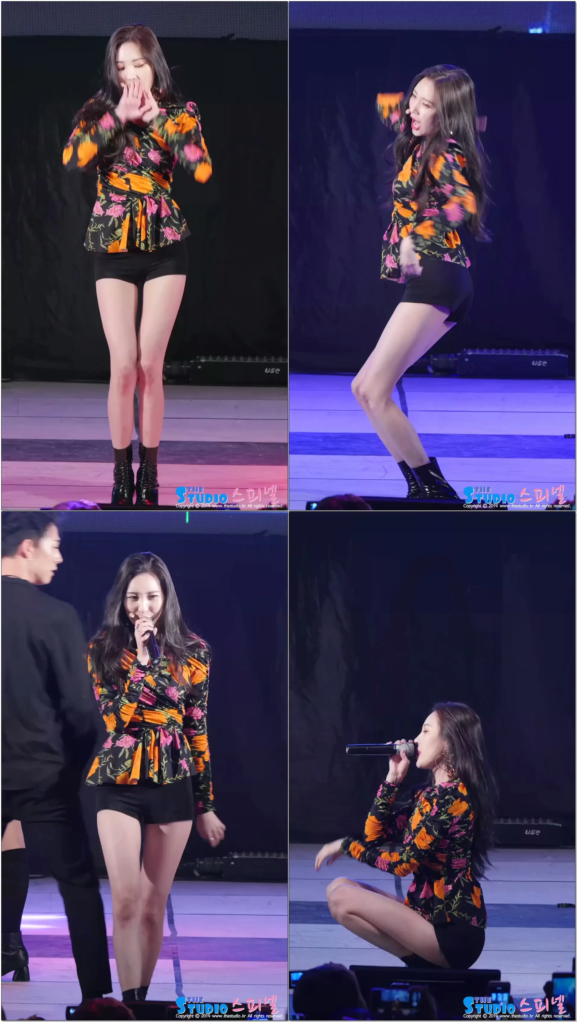 170926 경기대 선미 '보름달' 4K 직캠 Sunmi fancam - Full Moon by Spinel