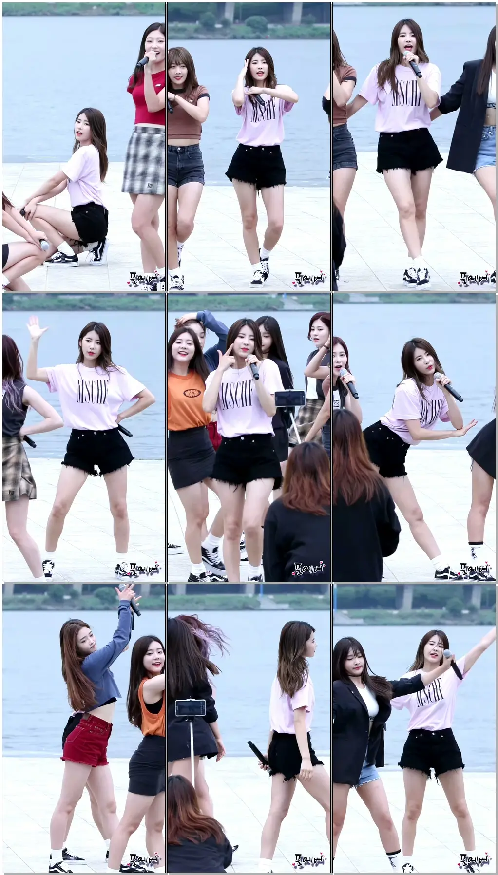 [16.07.17] 다이아(DIA) 기희현 [한강 버스킹] 직캠 by 포에버