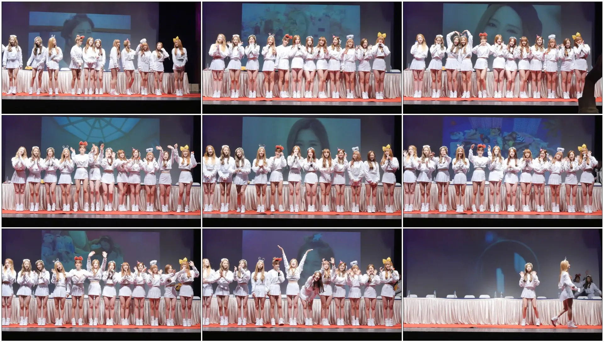 160305 우주소녀(WJSN) - 팬 사인회/단체사진/종료인사 @신촌 유플렉스 제이드홀 #직캠(Fancam) By 쵸리