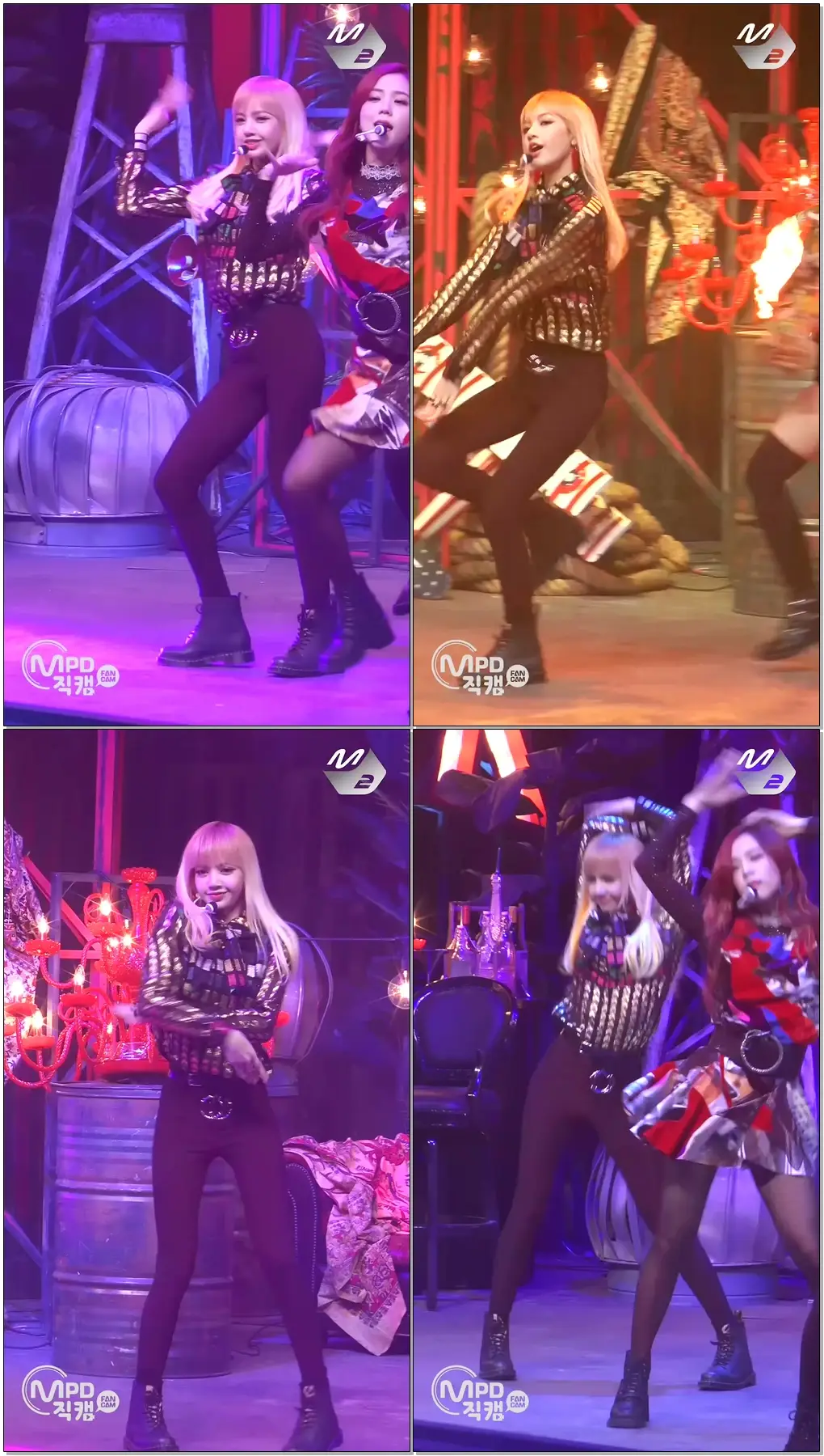 [MPD직캠] 블랙핑크 리사 직캠 불장난 BLACKPINK LISA PLAYING WITH FIRE Fancam @엠카운트다운_161110