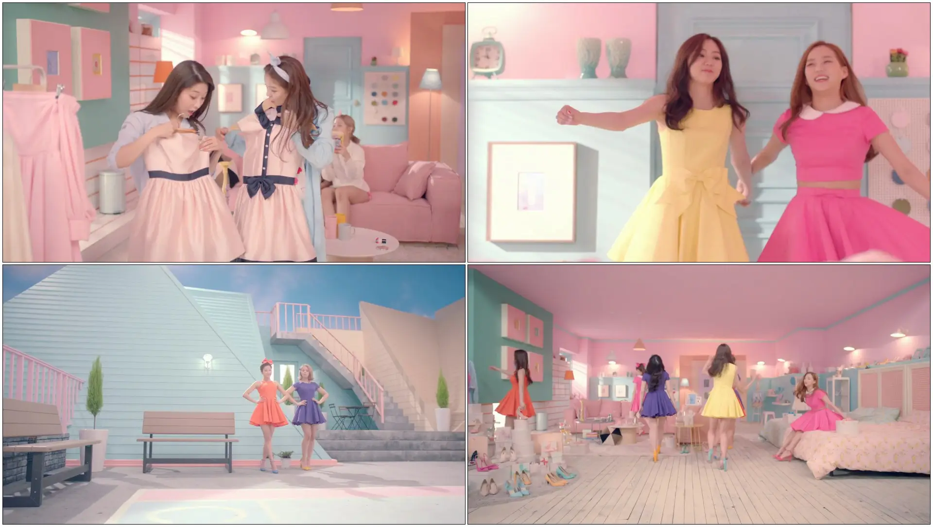 [MV] CLC(씨엘씨) - 예뻐지게(High Heels) (권은빈 추가)