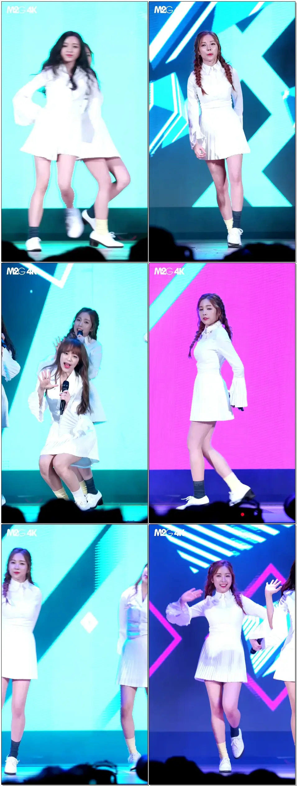 [직캠] 170108 롯데월드 Rising Star - 에이프릴 윤채경 ( Wow )