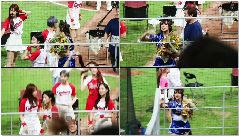 [fancam] 160902 우주소녀 성소 내일은 시구왕 녹화 끝나고..