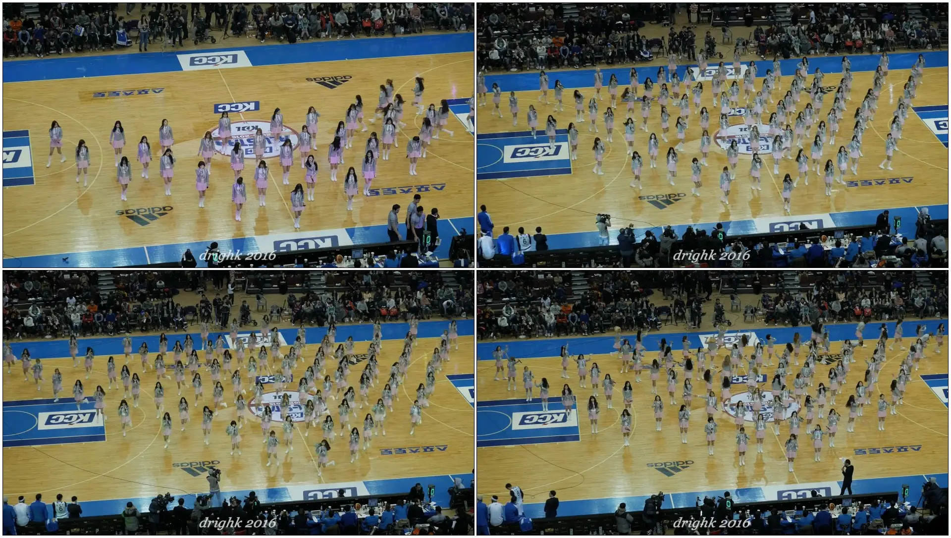 160110 프로듀스101 Produce101 - Pick Me (Top View) [프로농구올스타전 잠실실내] by drighk 직캠fancam