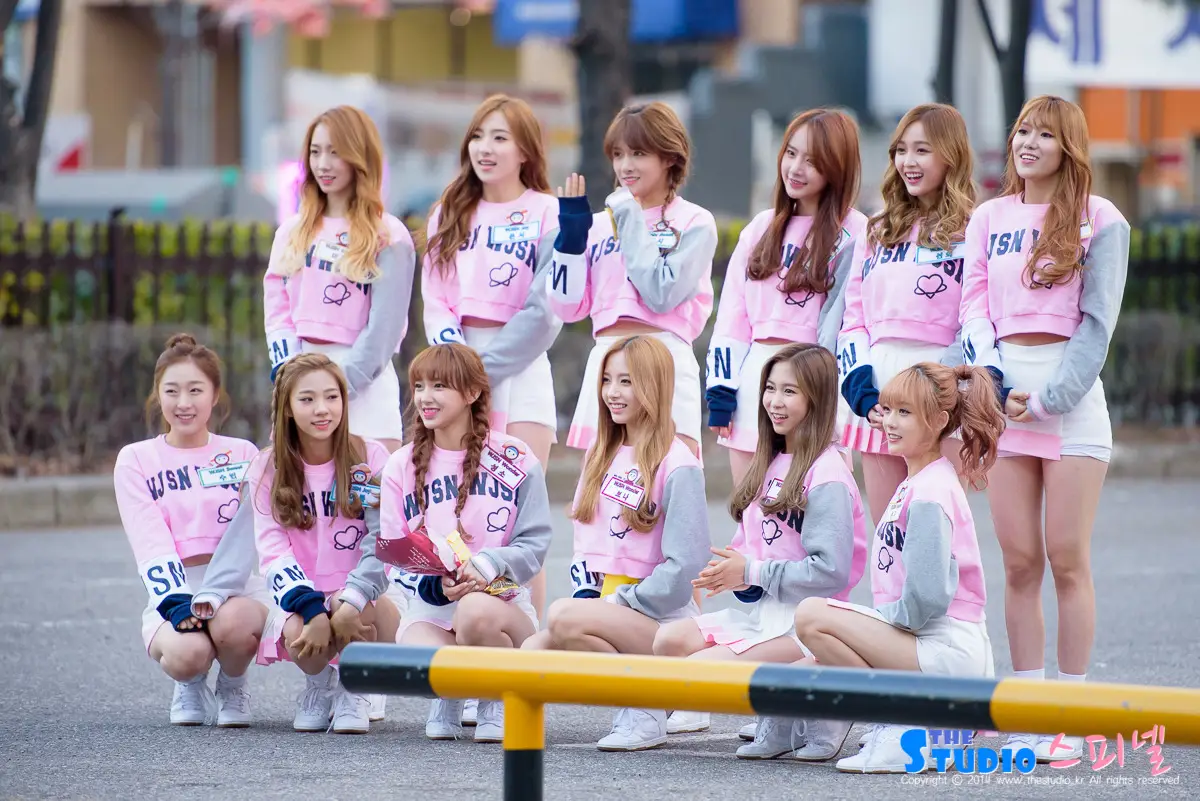 160311 뮤직뱅크 출근길 우주소녀 직찍 by 스피넬