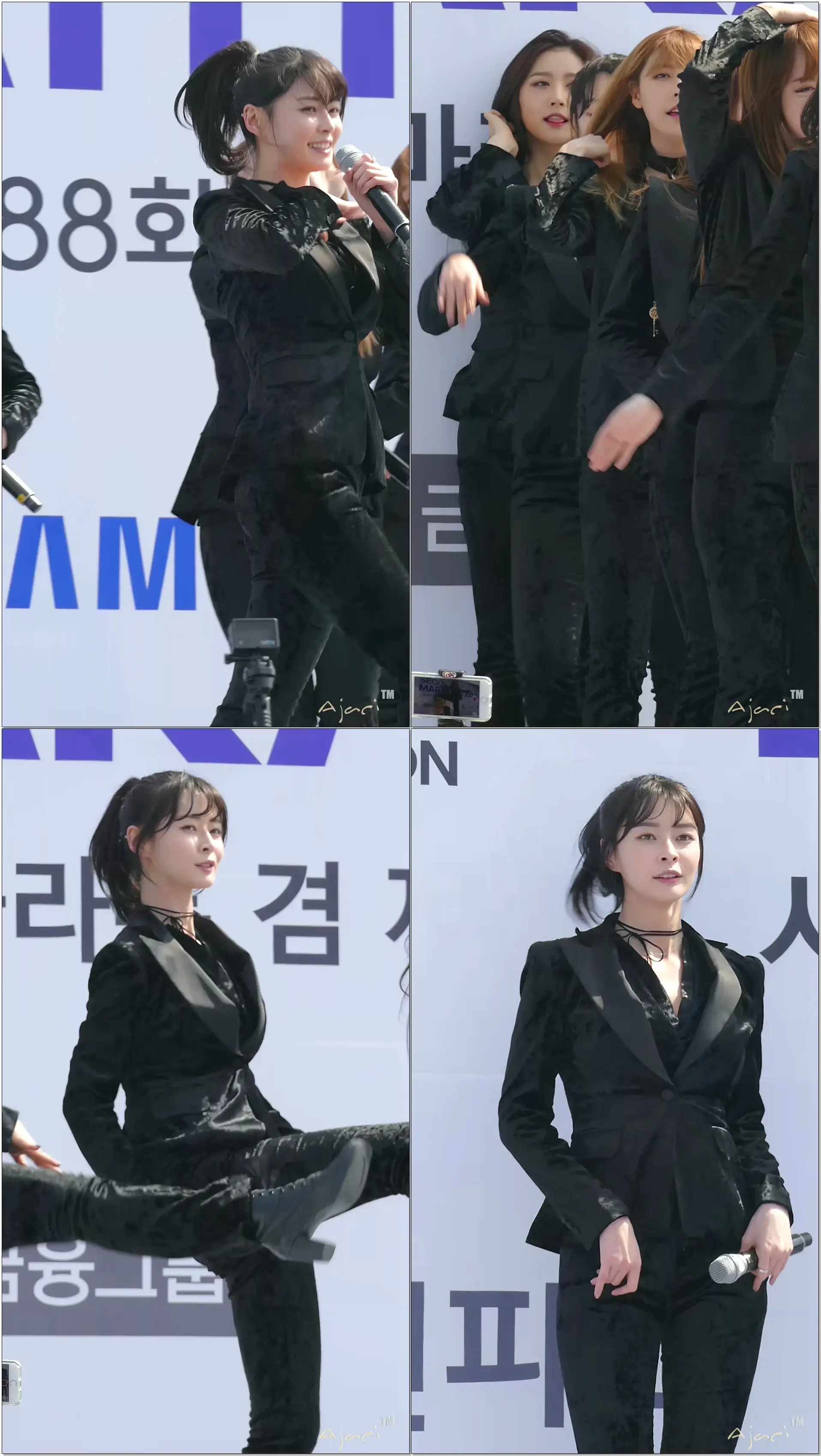 170319 헬로비너스 HelloVenus 나라 - Mysterious (서울국제마라톤대회 잠실종합운동장) 직캠 fancam