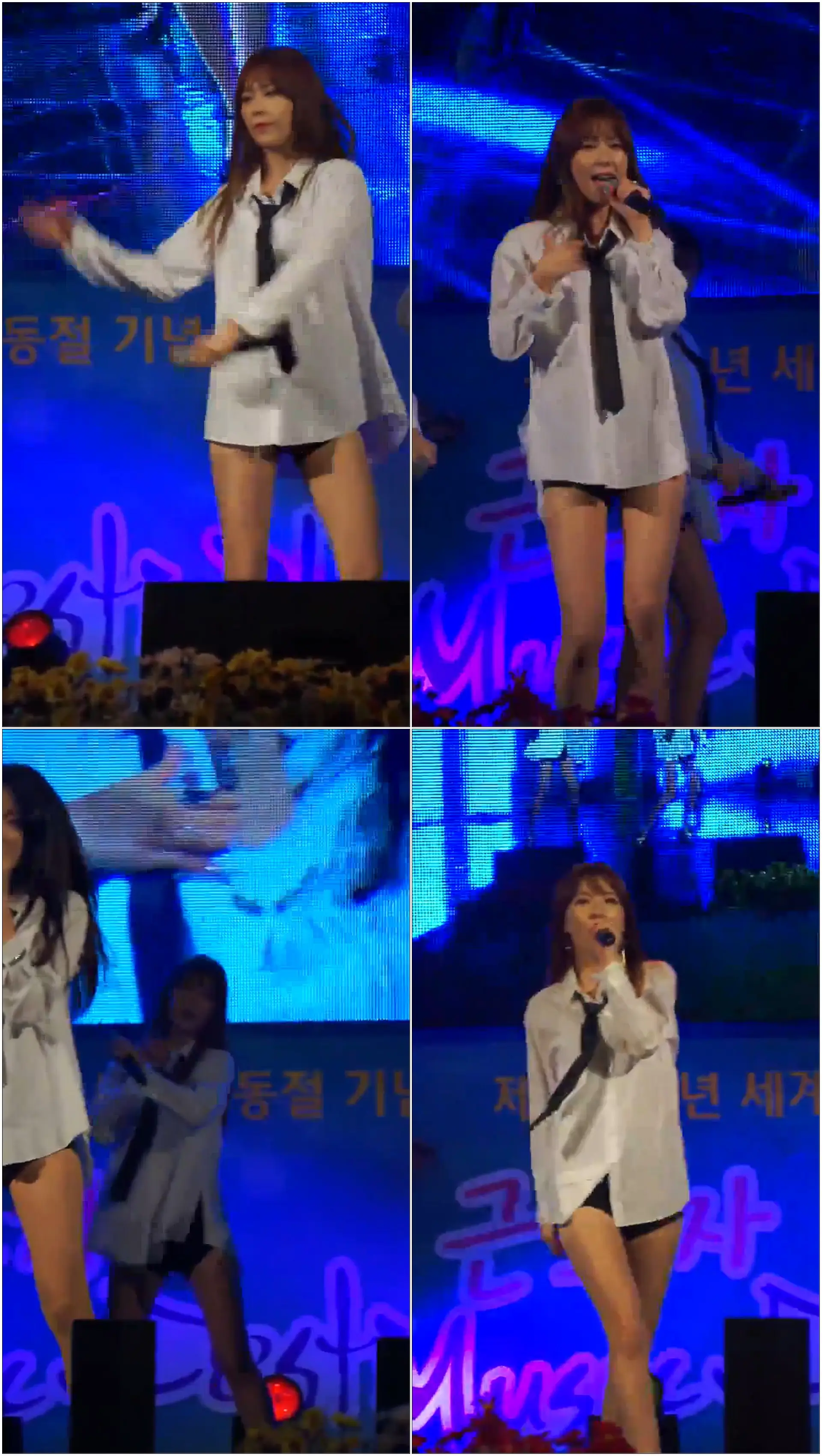 160429 안산문화광장 나인뮤지스 혜미 직캠 by 나뮤글루