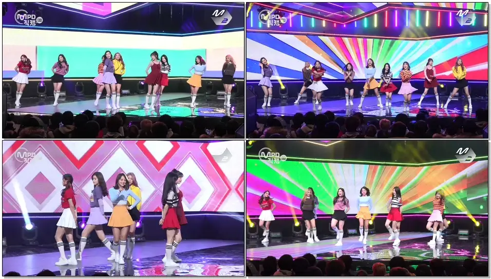 [MPD직캠 4K] 구구단 직캠 Rainbow gugudan Fancam @엠카운트다운_170302