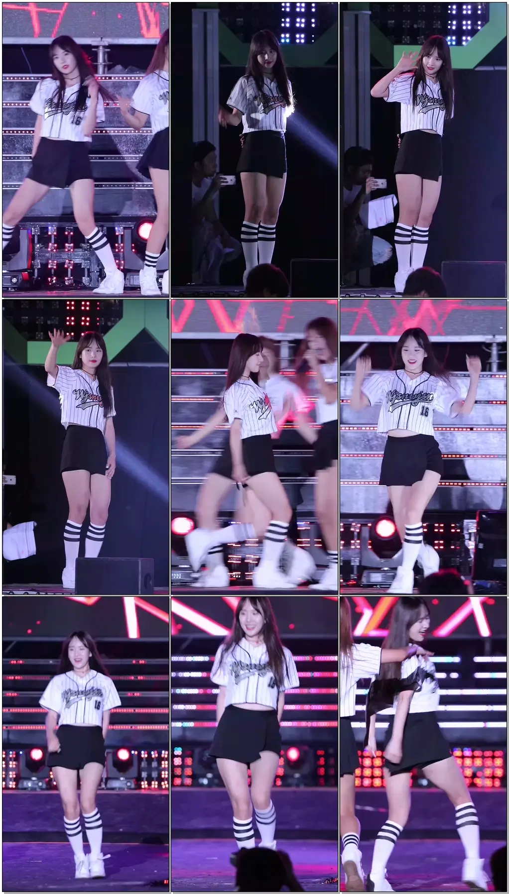 160806 우주소녀(WJSN, Cosmic Girls, 宇宙少女)(설아) - Y24송 @KT 기가레전드 매치 [직캠/Fancam] By 벤뎅이