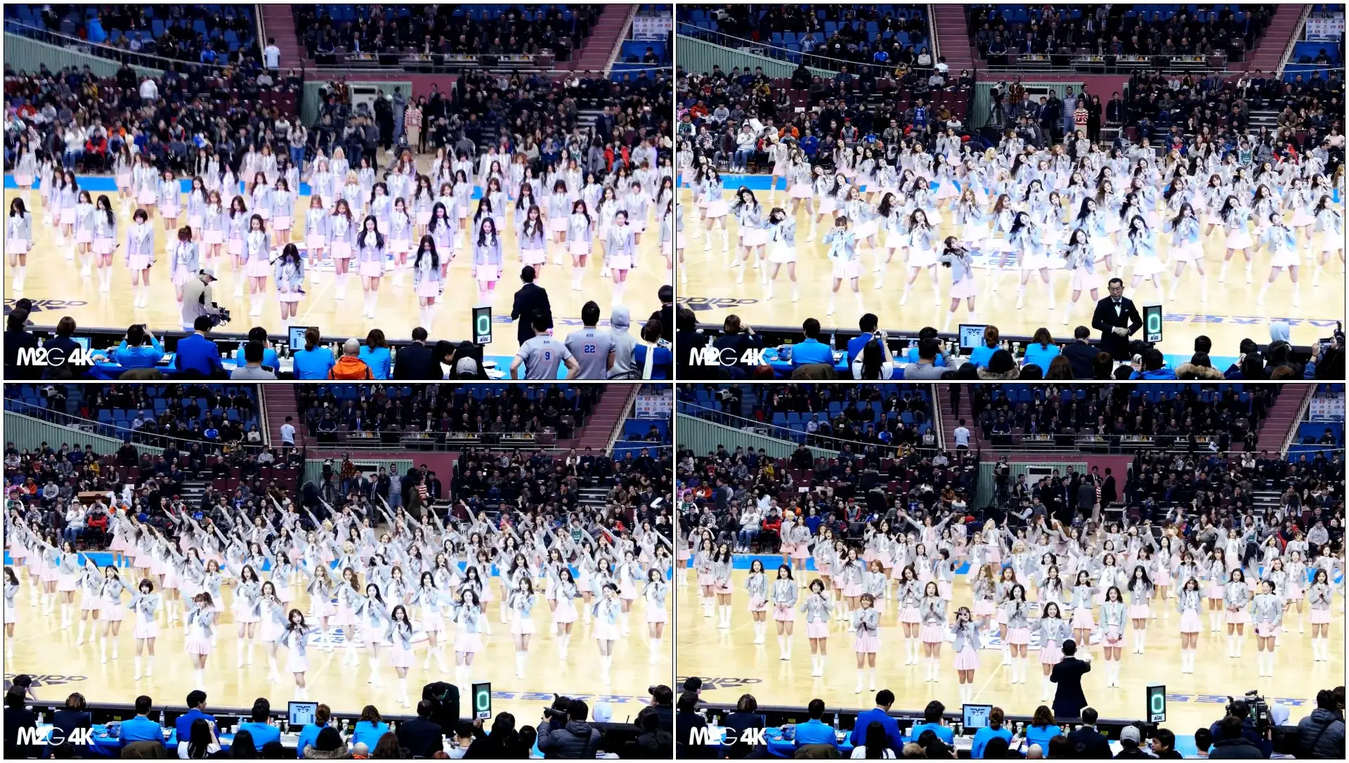[직캠] 160110 KBL 프로농구 올스타전 - 프로듀스101 ( Pick Me )