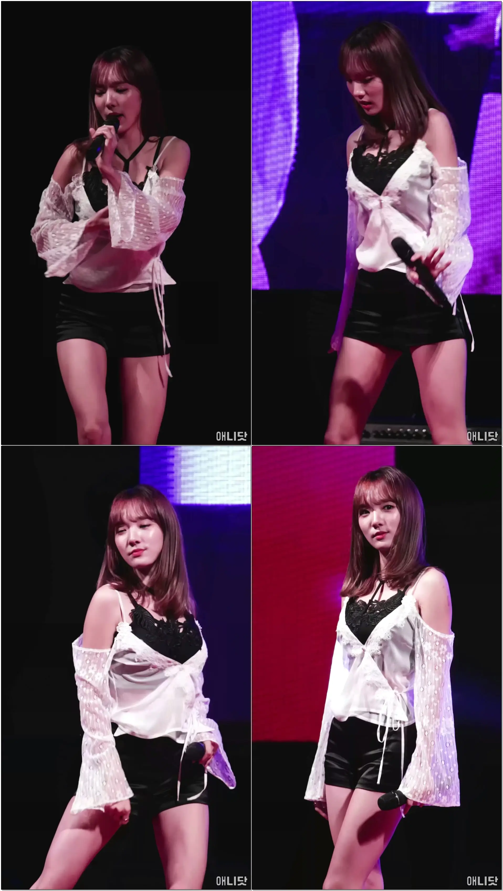 171002 스텔라 (Stellar) 민희 직캠 - 펑펑울었어 (화천 칠성 페스티벌) By 애니닷