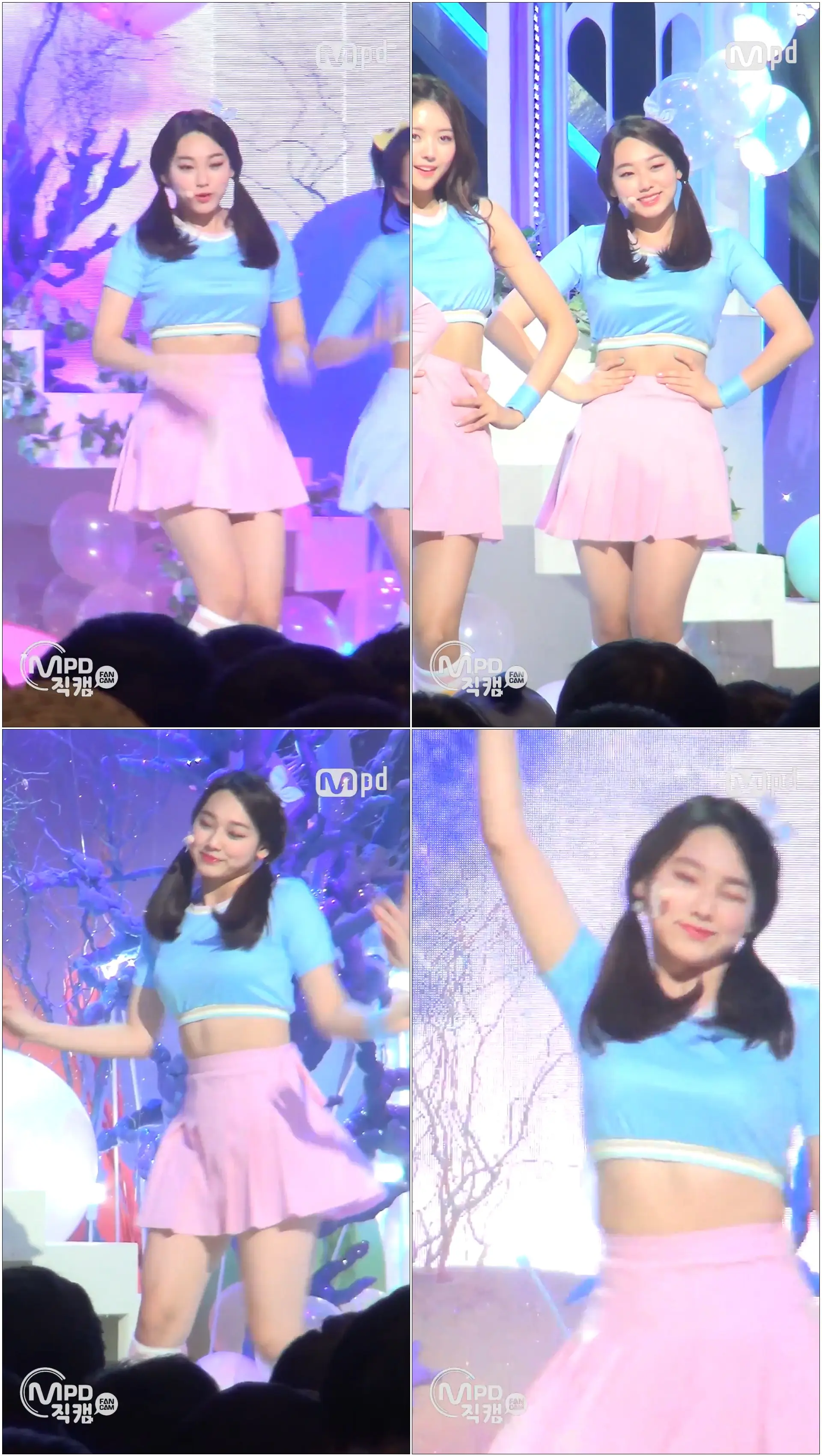 [MPD직캠] 아이오아이 강미나 직캠 Dream Girls I.O.I Kang Mi Na Fancam @엠카운트다운_160505