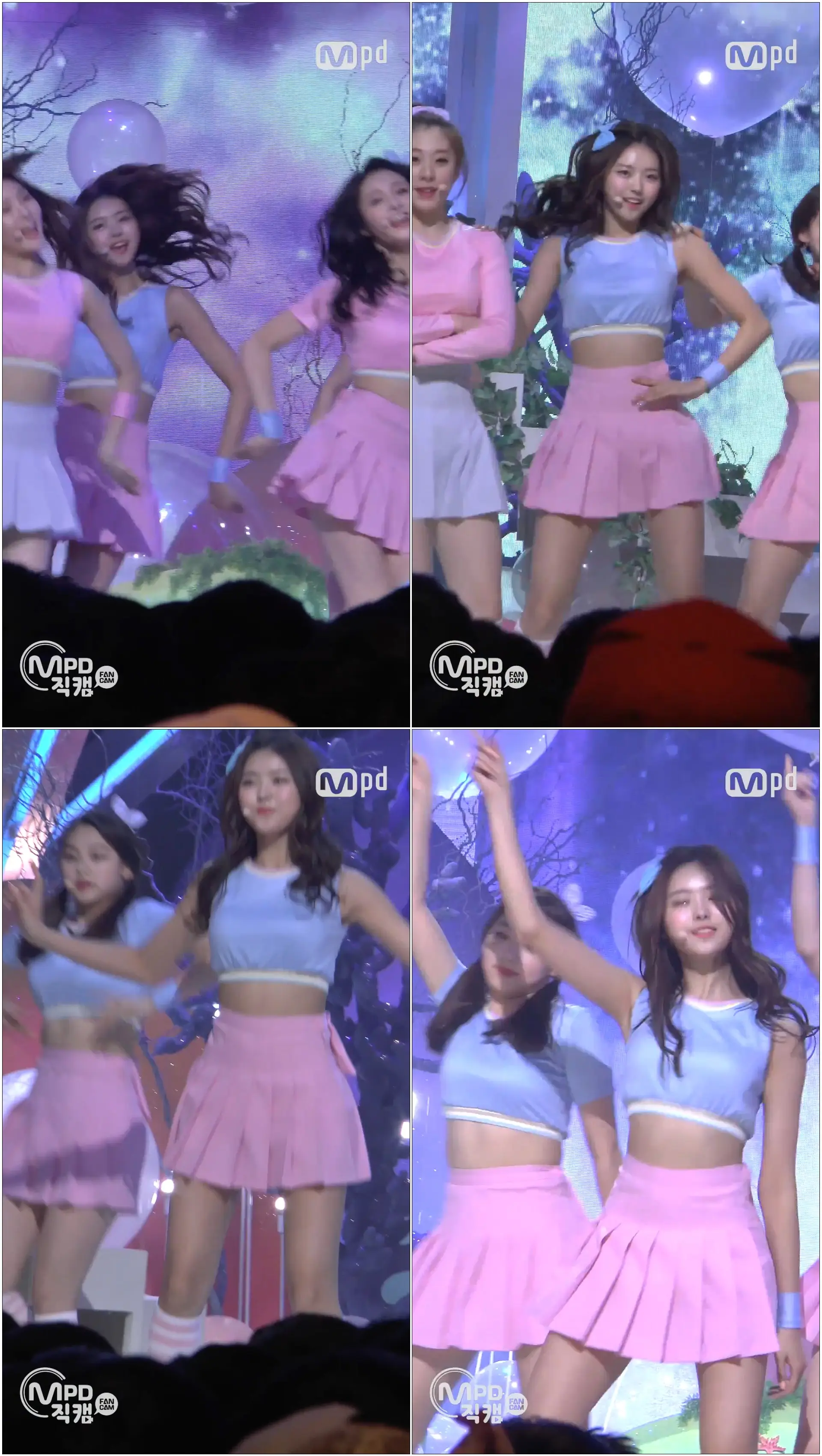 [MPD직캠] 아이오아이 임나영 직캠 Dream Girls I.O.I Lim Na Young Fancam @엠카운트다운_160505
