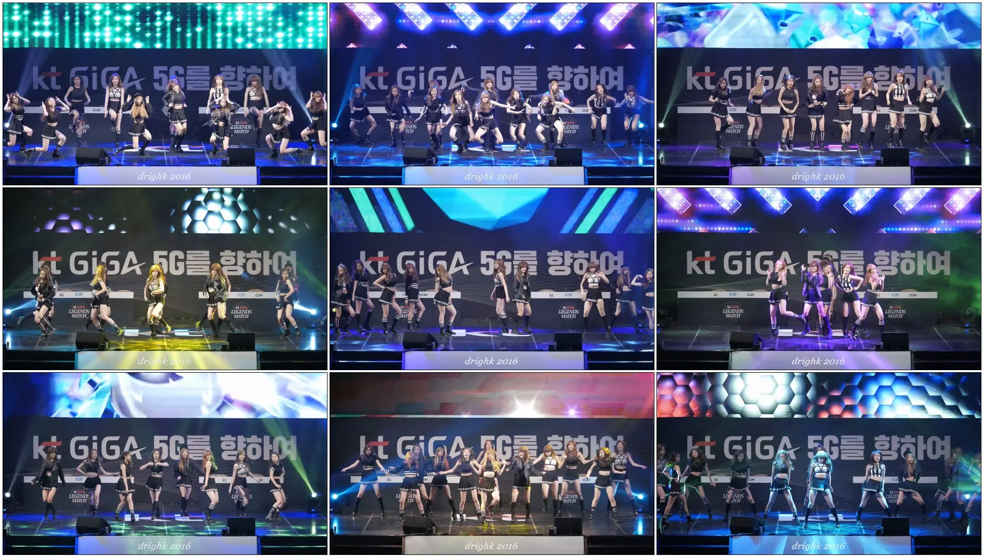 160220 우주소녀 (WJSN,Cosmic Girls) - Catch Me (Choreo) [KT기가레전드매치 장충체육관] by drighk 직캠fancam