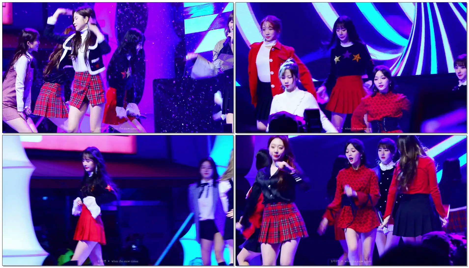 171103 동두천 크리스마스 축제 해피(Happy) - 우주소녀(WJSN) 설아 직캠