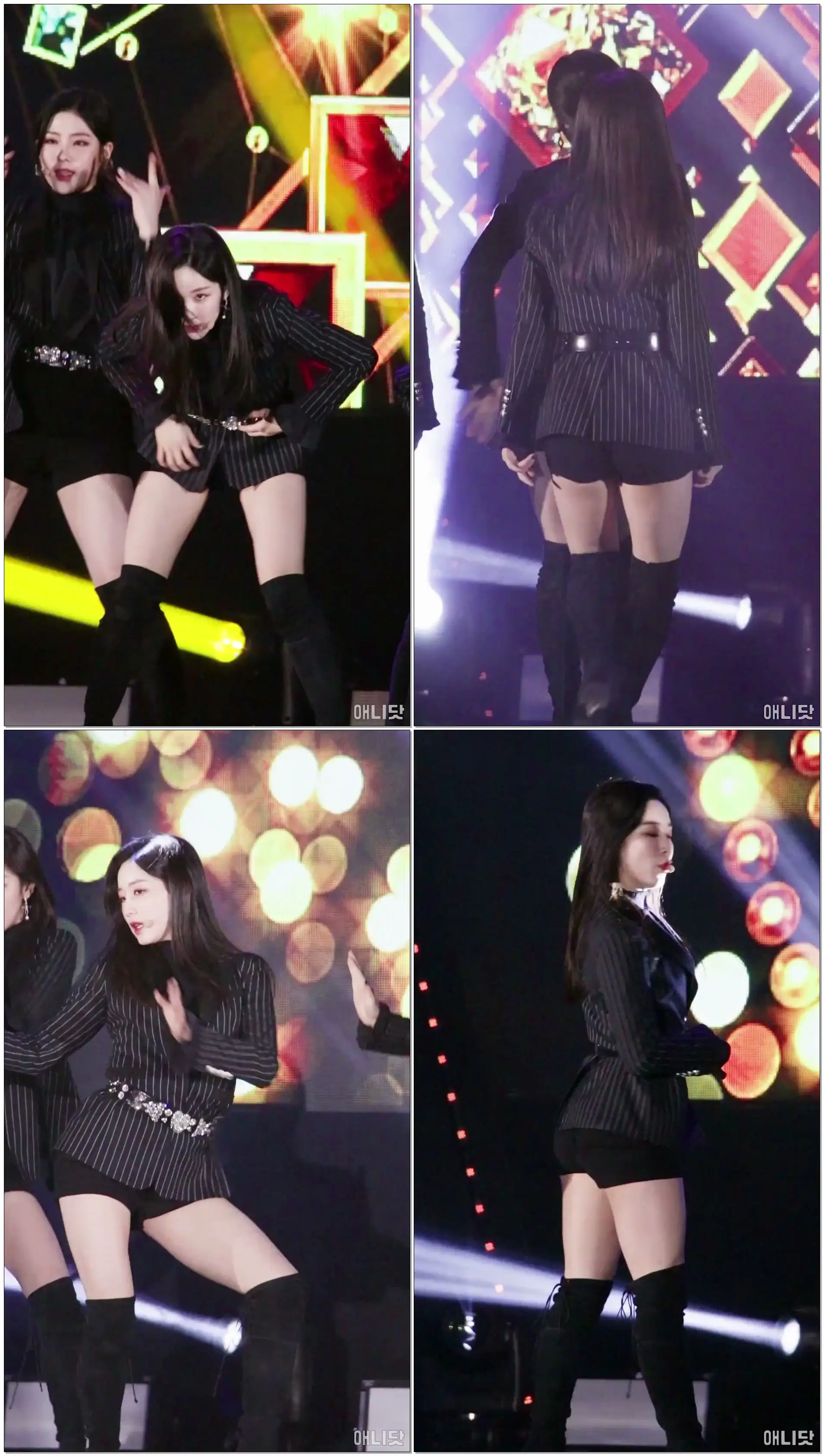 180303 구구단 (gugudan) 하나 직캠 - The Boots (평창 페럴림픽 성화합화 기념공연) By 애니닷
