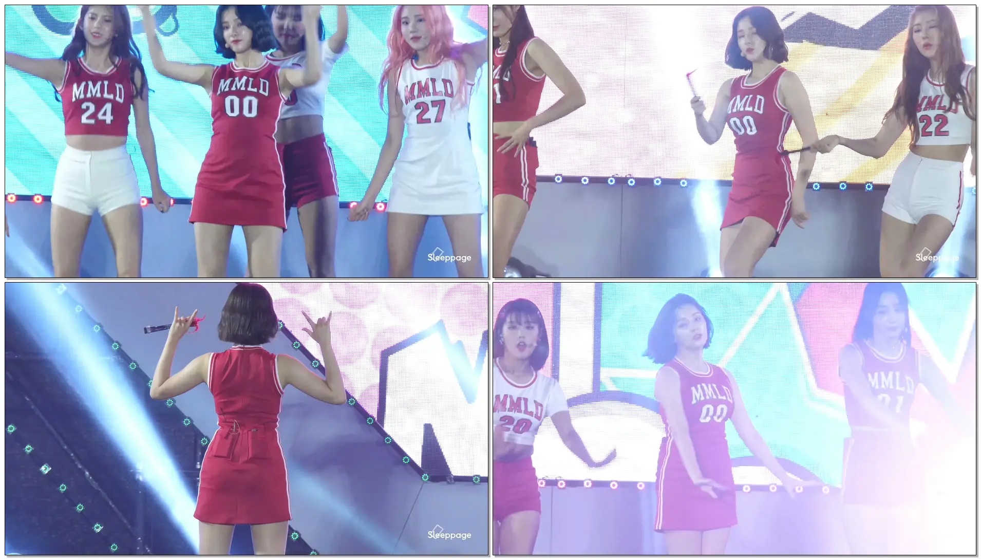 [4K] 180721 모모랜드 MOMOLAND 배앰 BAAM 낸시 NANCY @ 안동KPOP콘서트 By Sleeppage