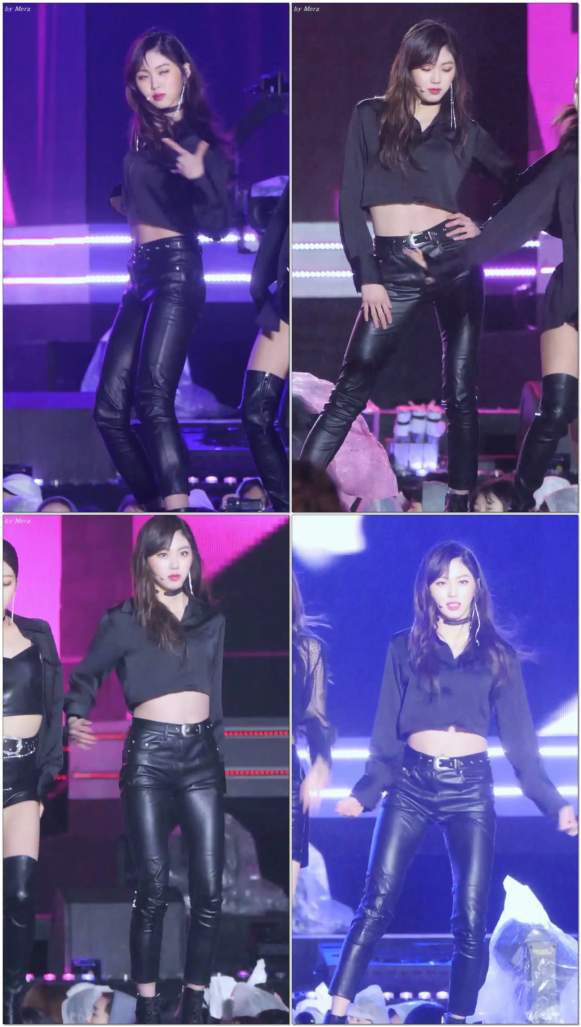 180404 씨엘씨 (CLC) BLACK DRESS [은빈] Eunbin 직캠 Fancam (울산 남다른 행복콘서트) by Mera